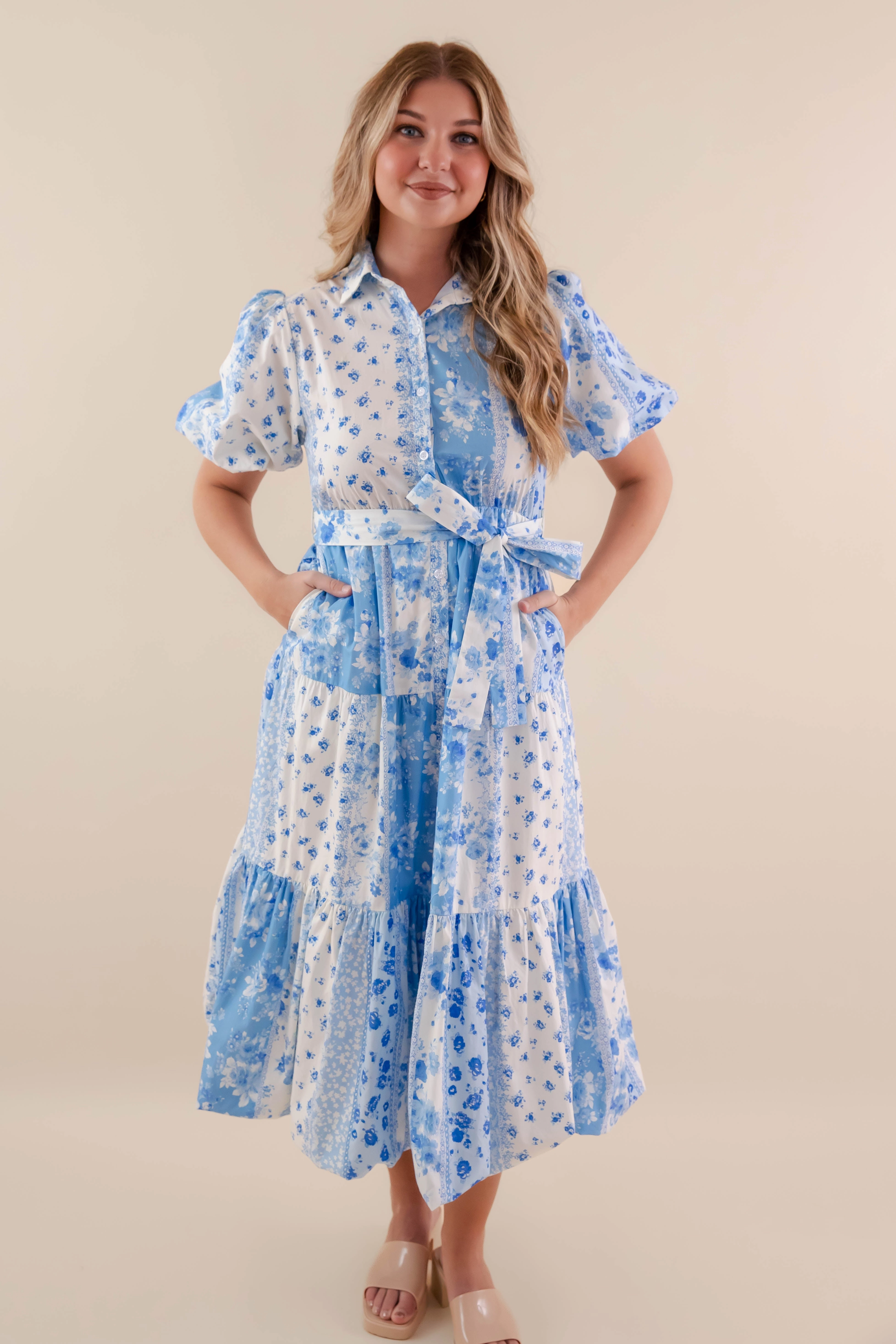 Dance Night Refined Form My Palm Beach Midi Dress
