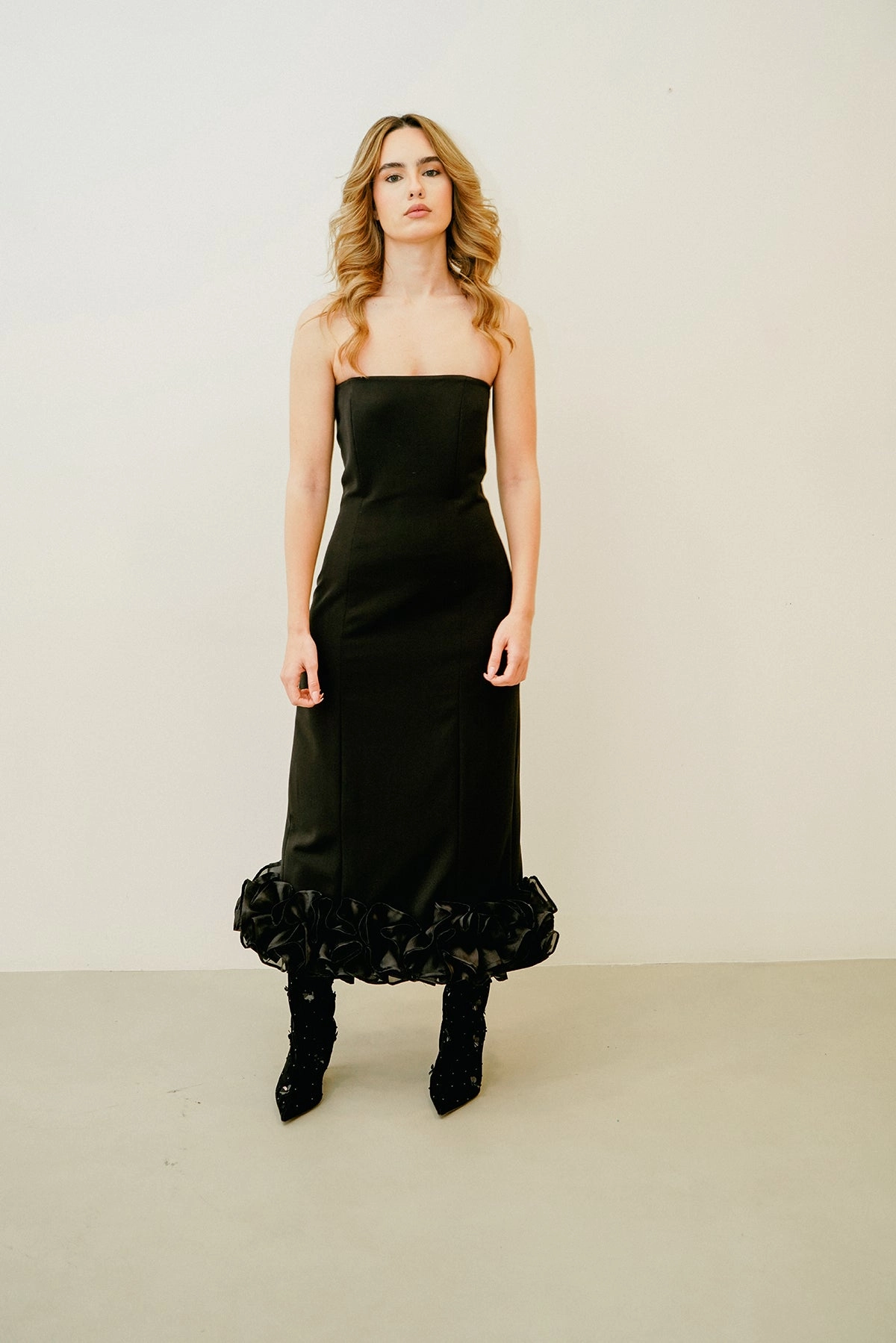 Chic Everyday Wear Sable Chaud Dress