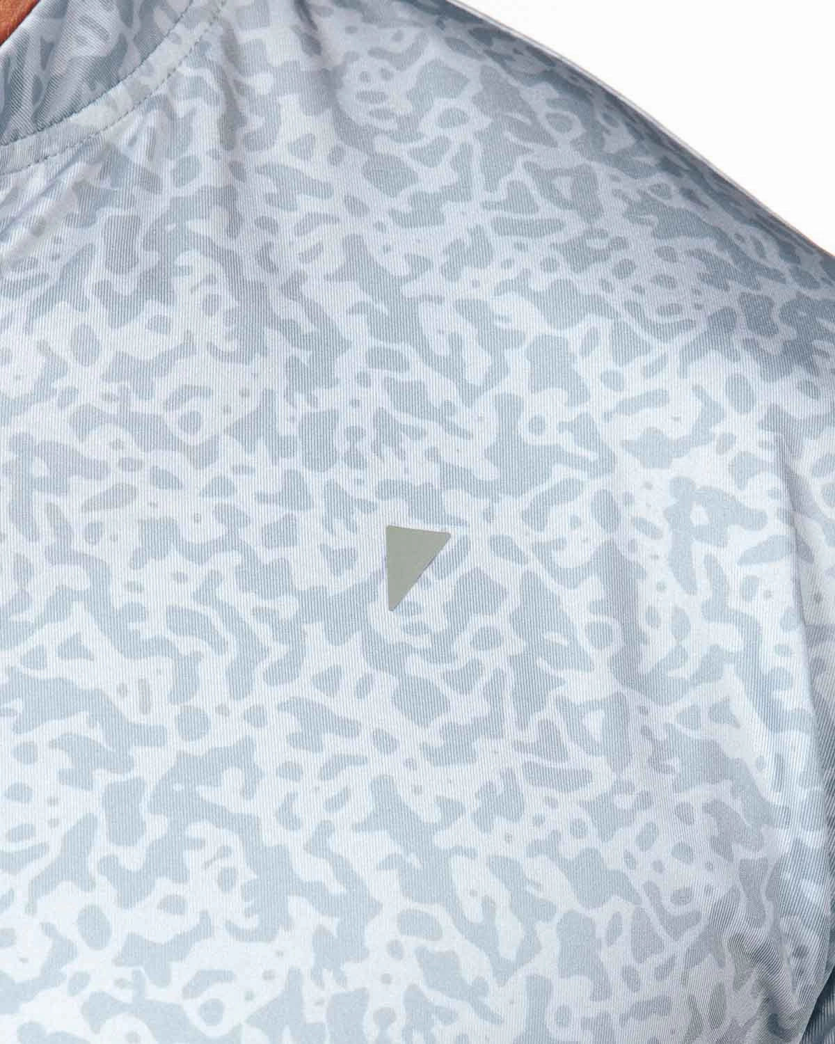 Lightweight Thermal Pale Gray First Cut Blade Polo