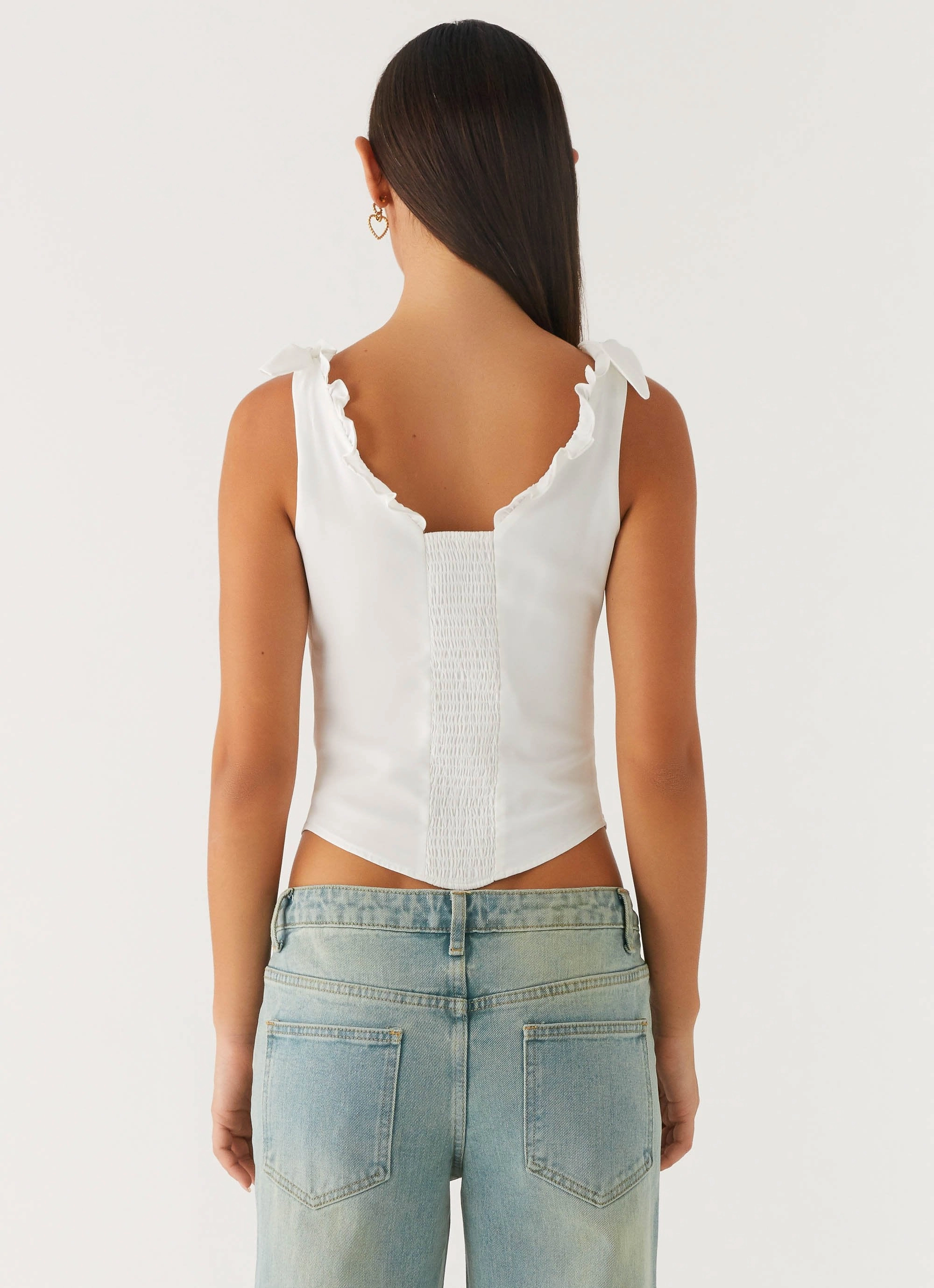 Lightweight Design Ellery Top - White