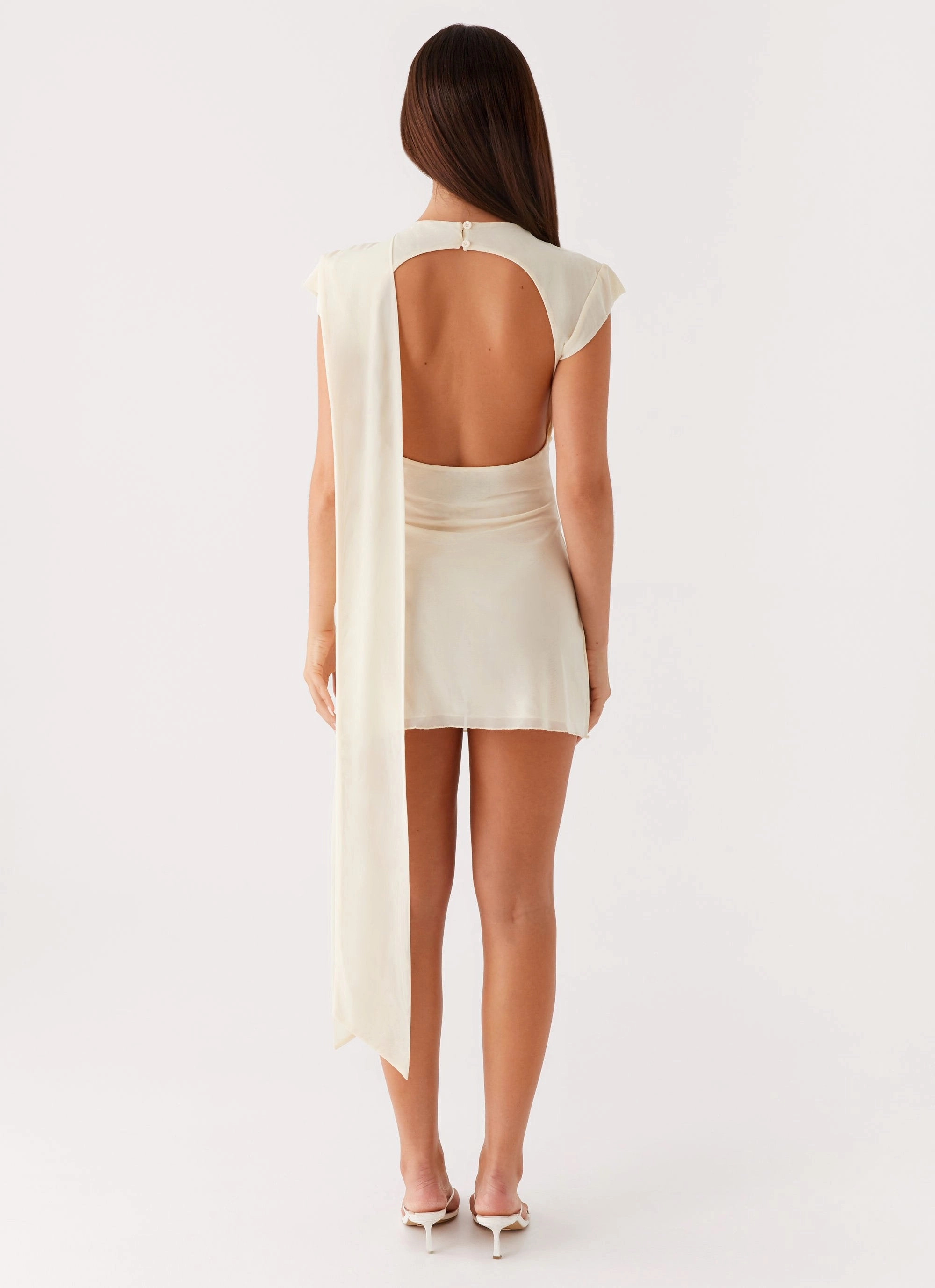 Felipe Mini Dress - Yellow Vibrant Look