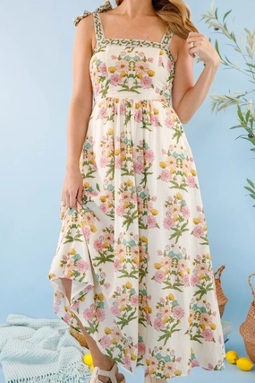 NonIrritatingLining Santa Barbara Maxi Dress