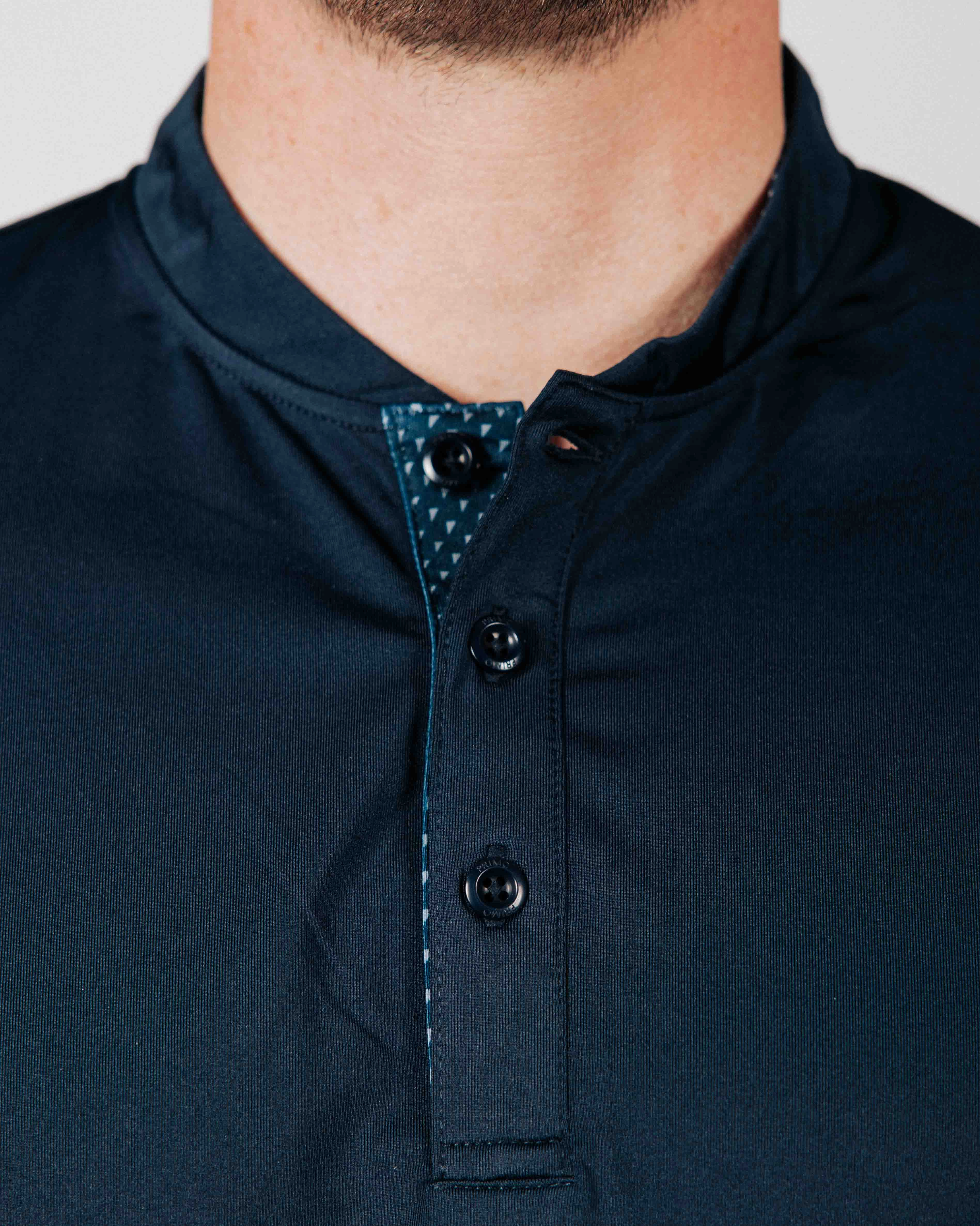 Navy Blade Polo FlexibleLayeredConstruction
