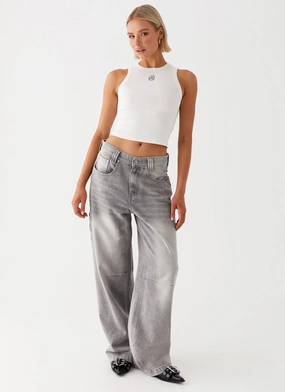 Workwear Shape Flex Jaylie Denim Jeans - Light Wash