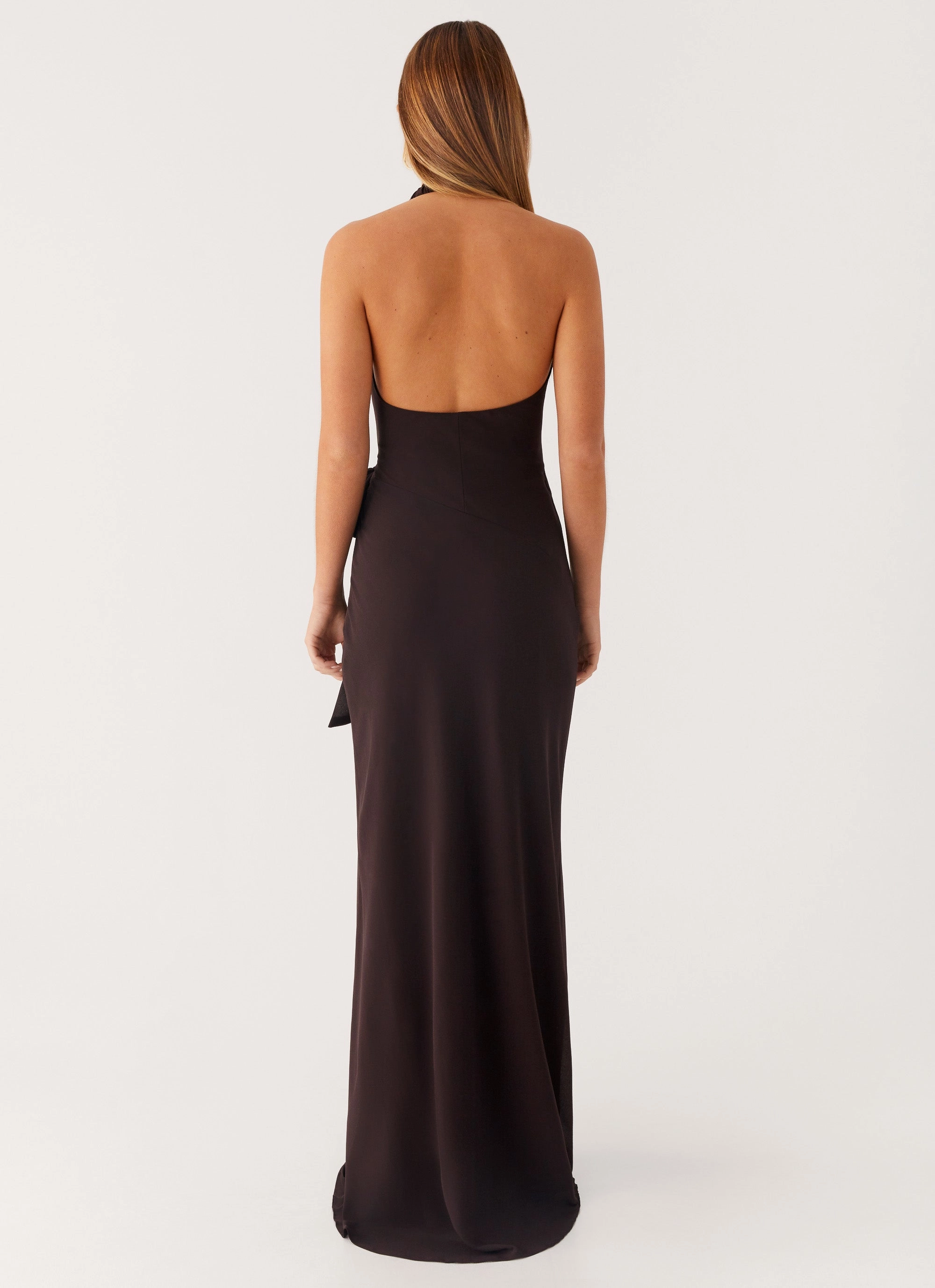 So Chic Maxi Dress - Cool Chocolate Comfy Wear Easy Going