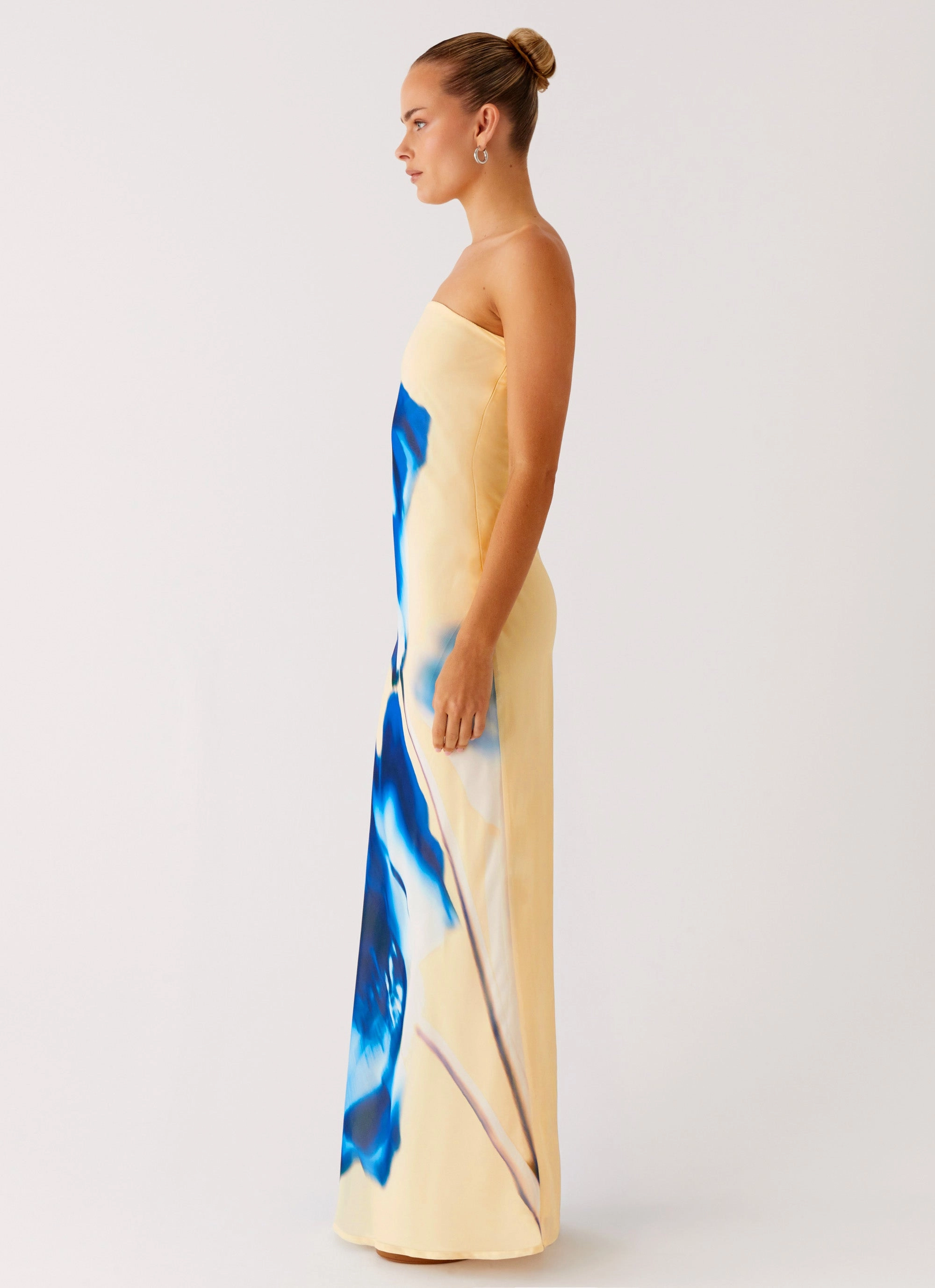 Special-Edition So You Say Strapless Maxi Dress - Heirloom Floral