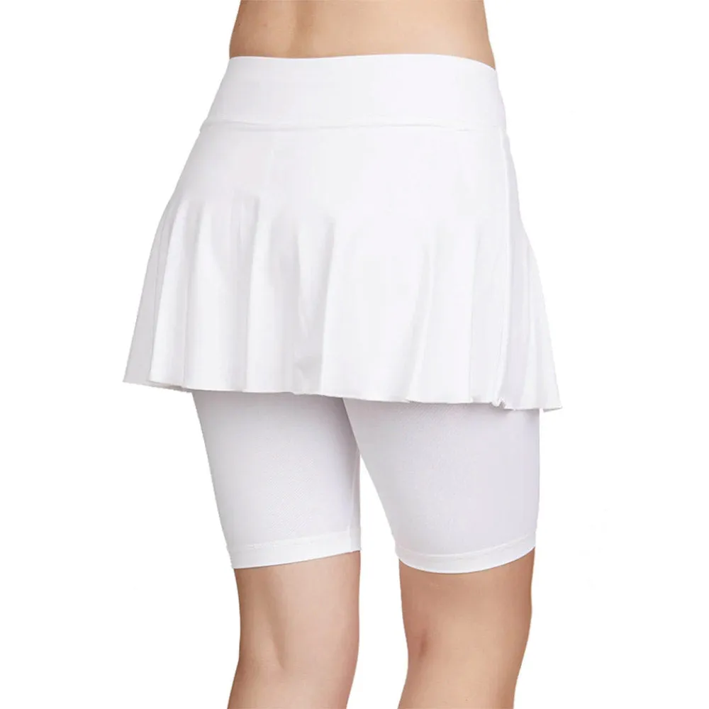 Sofibella Jan Bermuda Womens Tennis Skirt with Biker Shorts