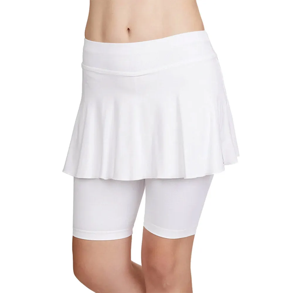 Sofibella Jan Bermuda Womens Tennis Skirt with Biker Shorts