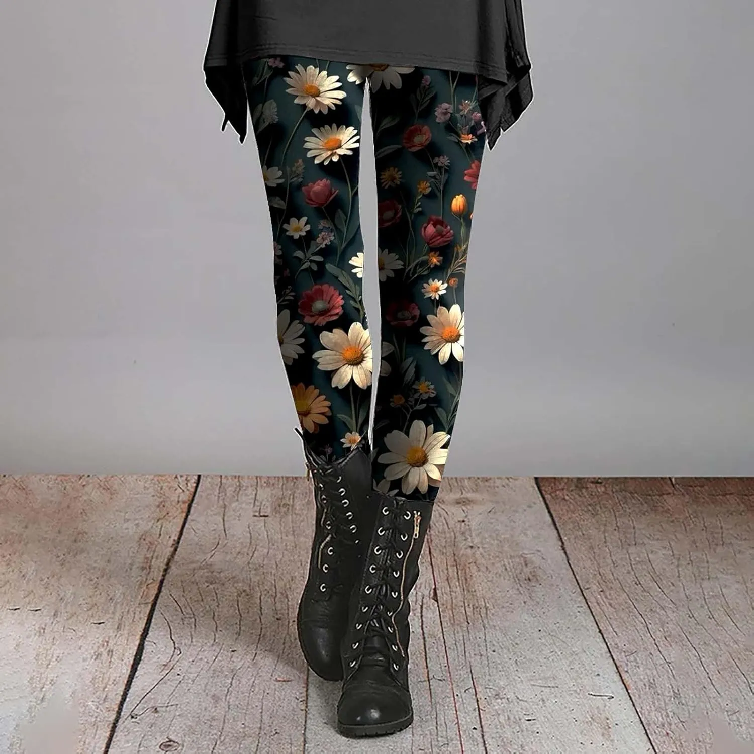 Soft Buttery Leggings for Women Plus Size Tummy Control Leggings Christmas Leggings Tummy Control