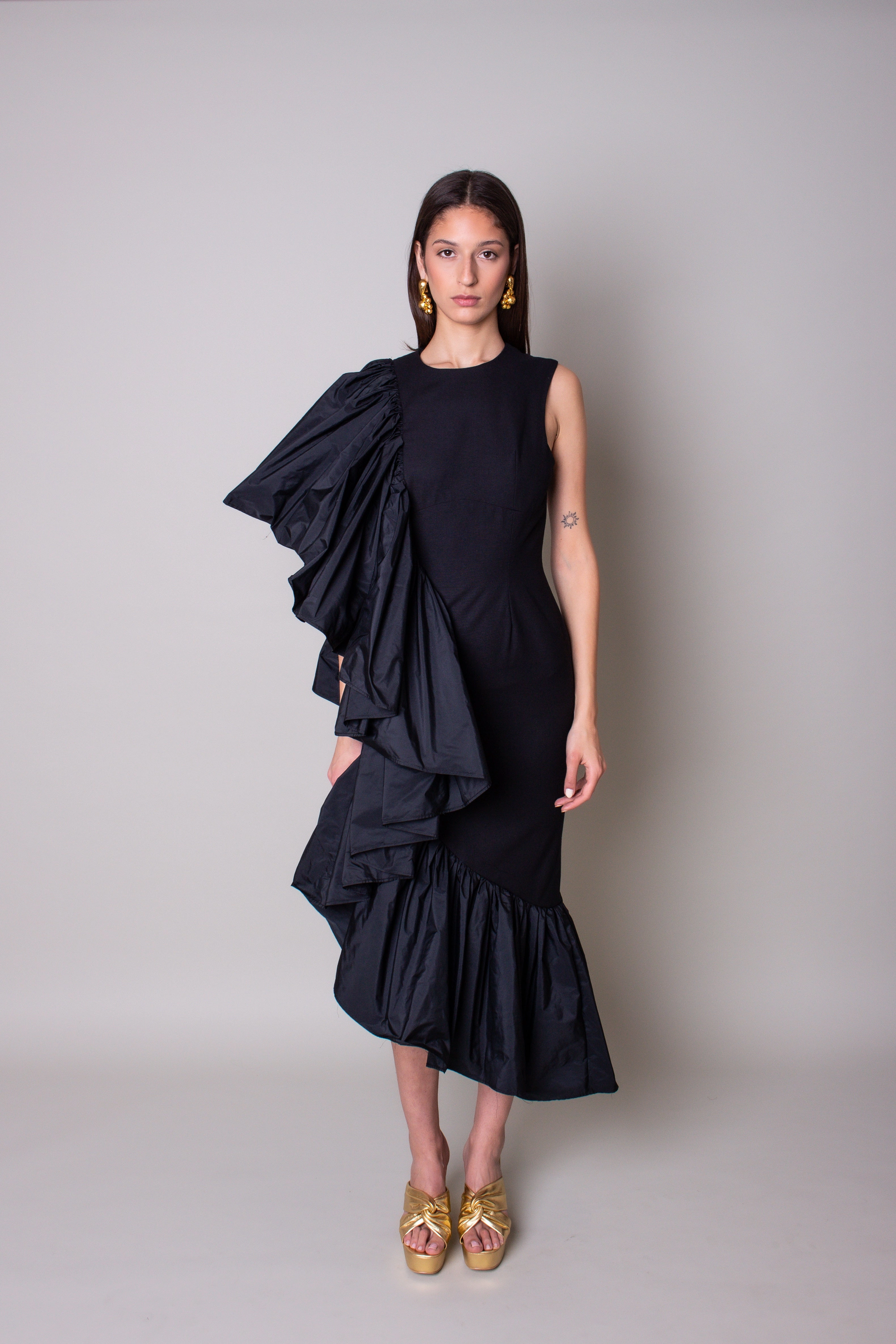 Soleil Des Tropiques Dress Sophisticated Layers Cozy Flex
