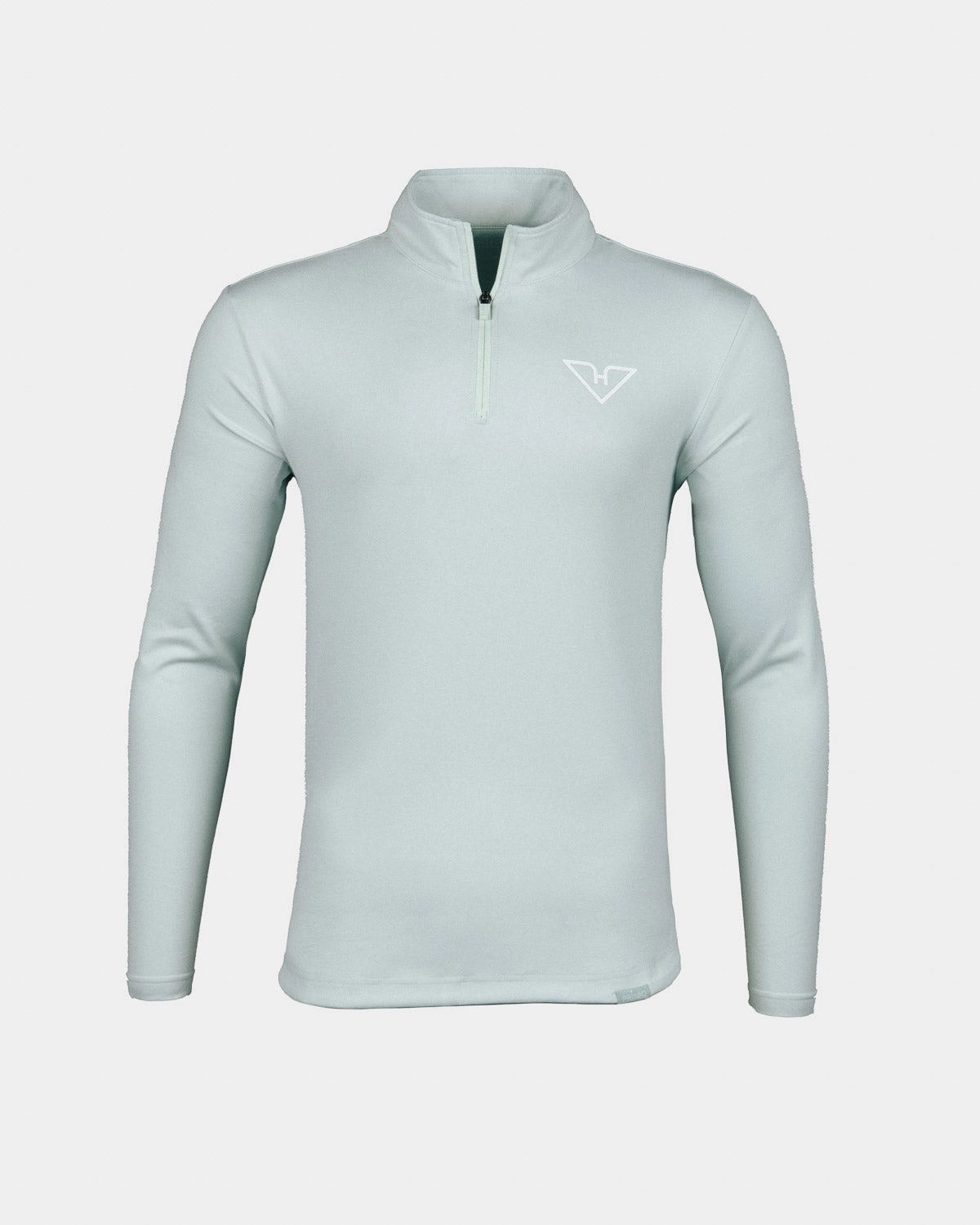 Casual Tee Soft Green HyFlyers Quarter Zip