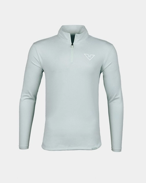 Soft Green HyFlyers Quarter Zip Warm Layer