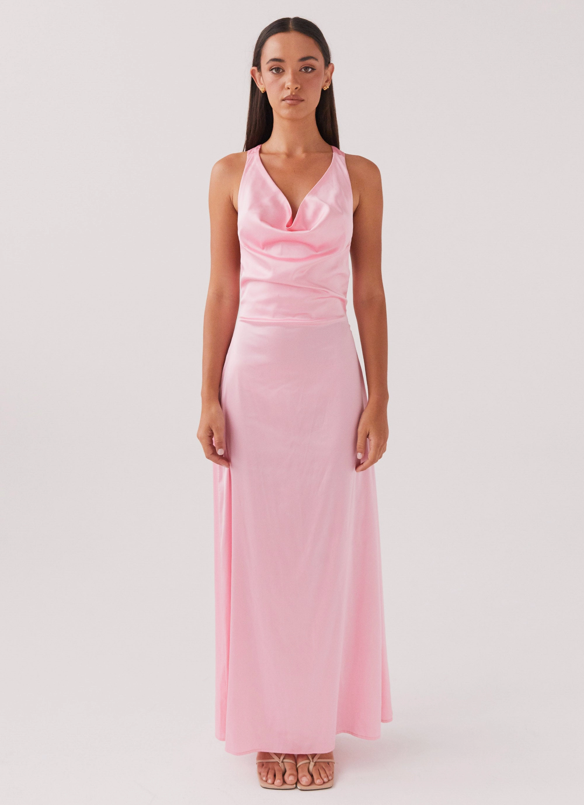 Musa Maxi Dress - Candy Subtle Stitch
