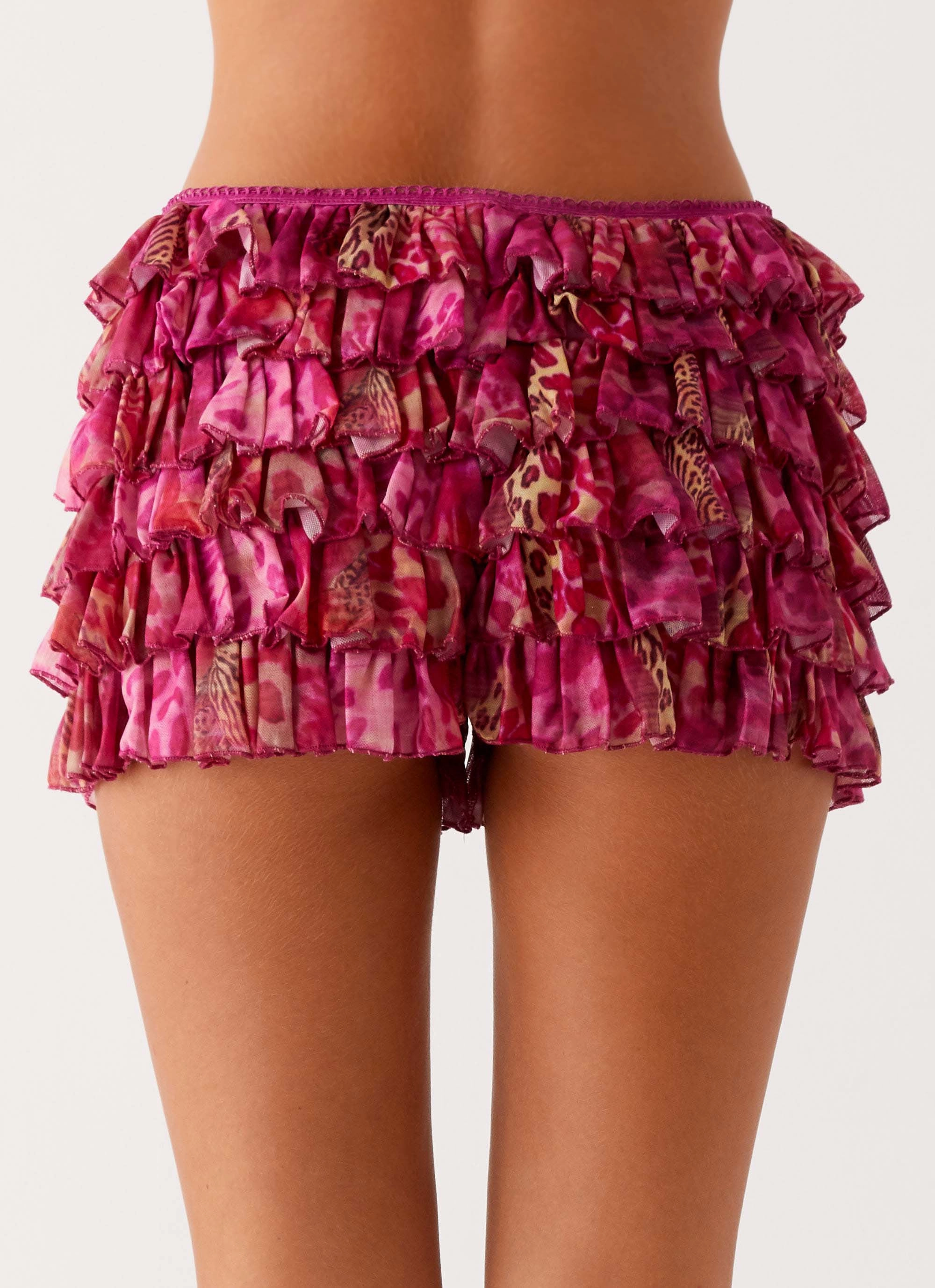 UltraSoftLining Entertain Me Bloomer Shorts - Lavender Lagoon