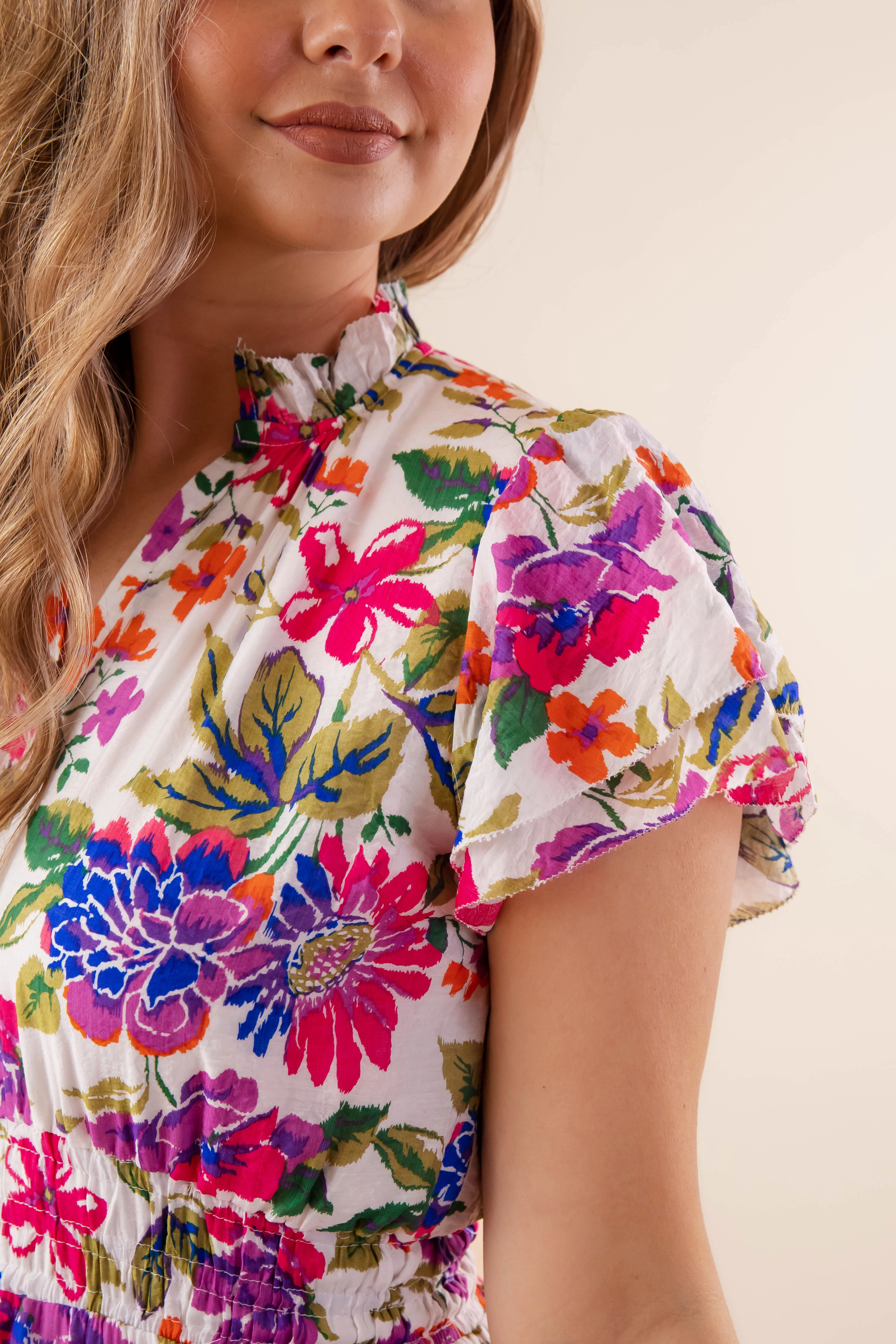 RESTOCK: What I Deserve Midi Dress Bright Mood