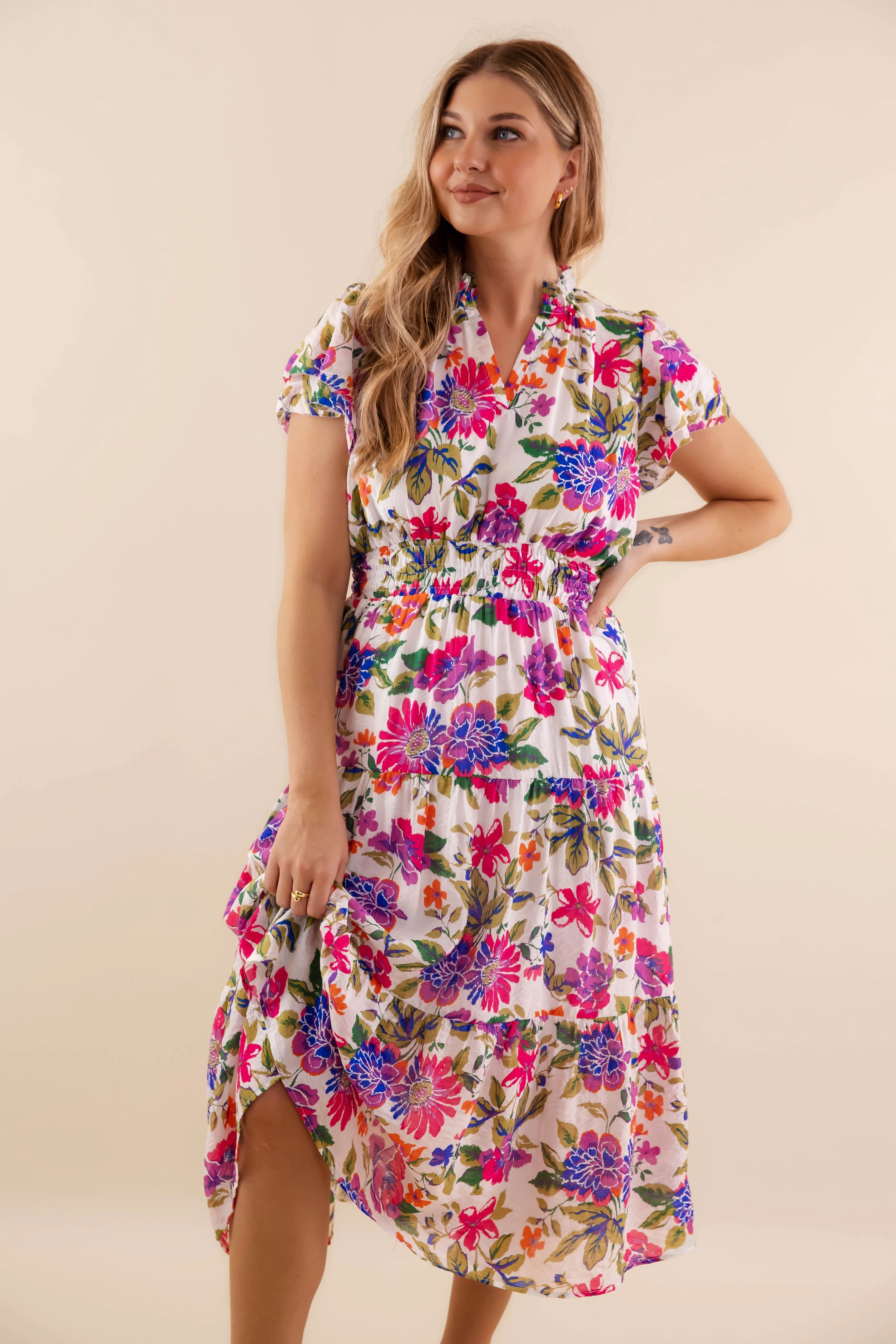 Bridal-Shower RESTOCK: What I Deserve Midi Dress