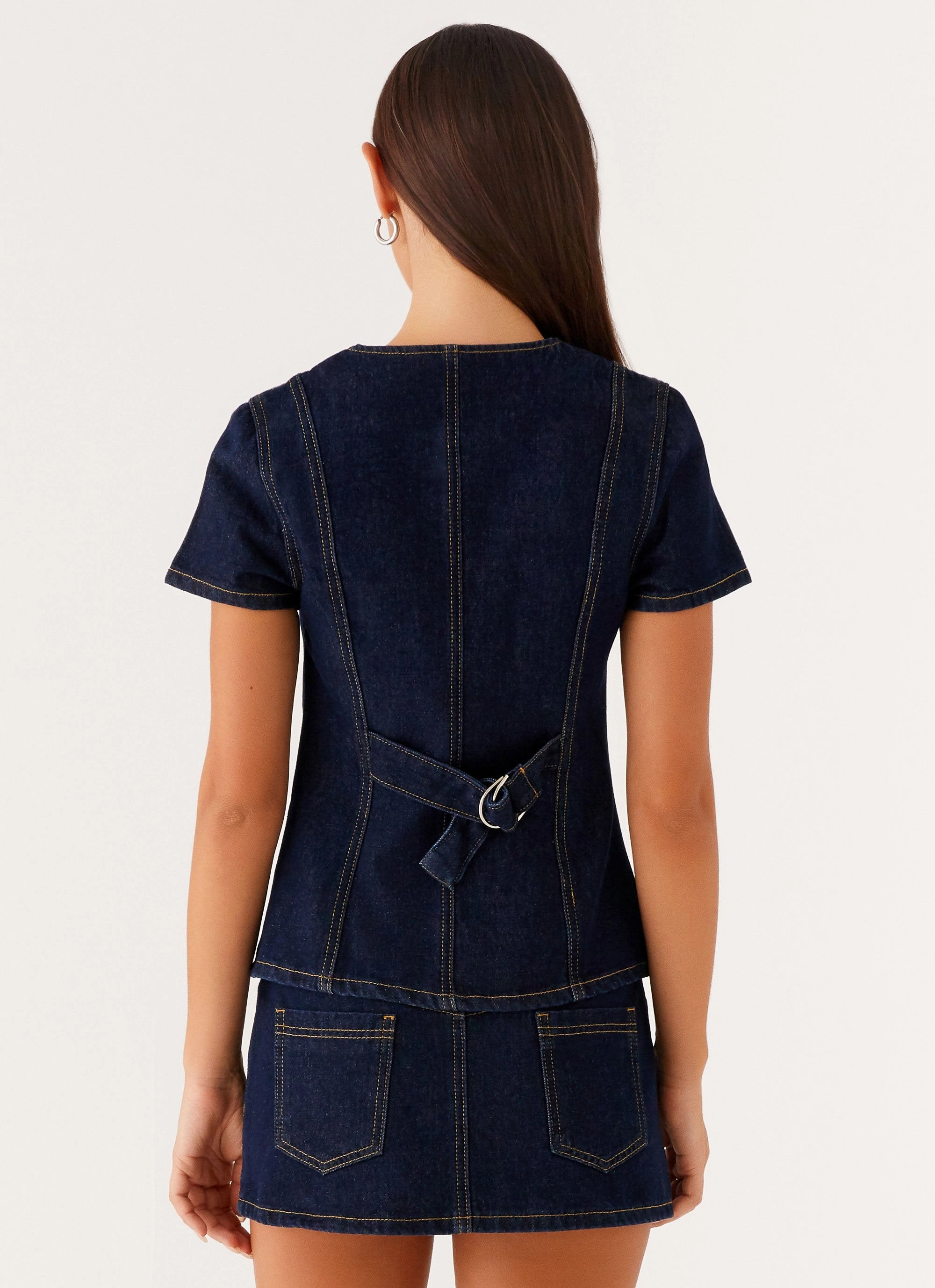 Jagger Top - Indigo Fashionable Fit
