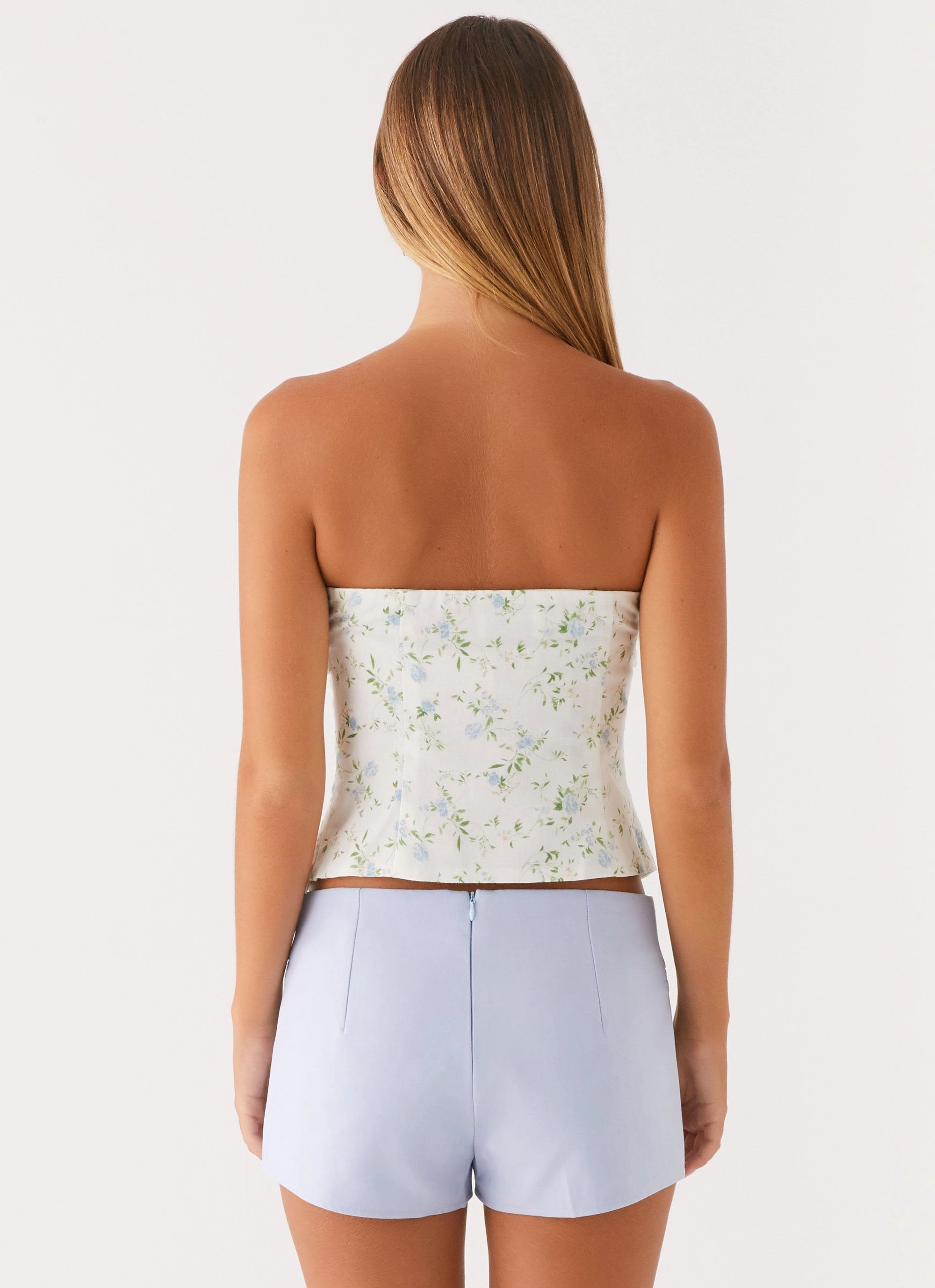 Solar Top - Vintage Ditsy Floral SweatAbsorbent
