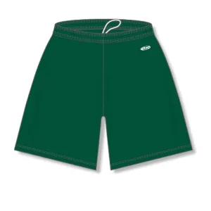 Solid Dry Flex Dark Green Basketball Shorts