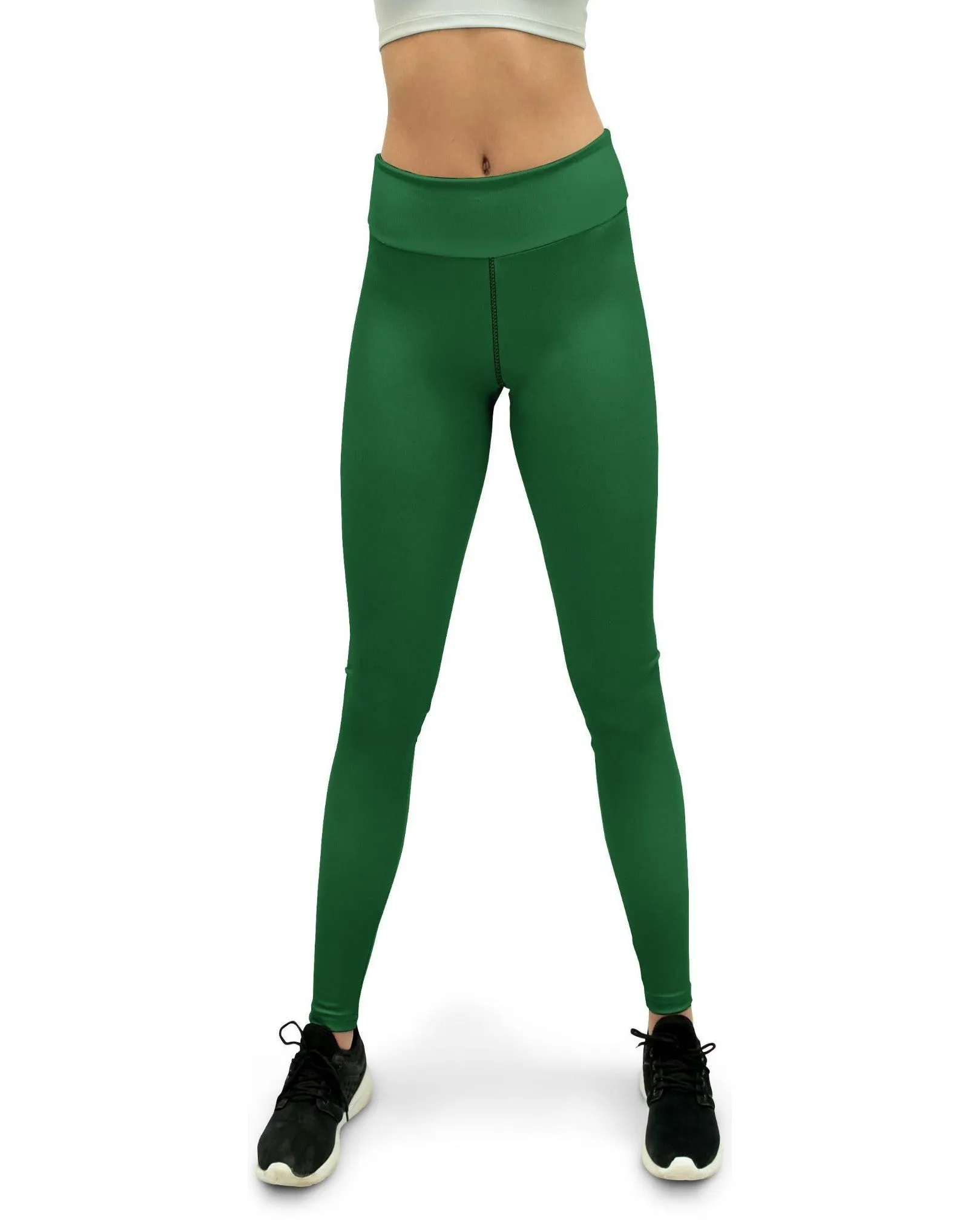 Solid Irish Green Yoga Pants