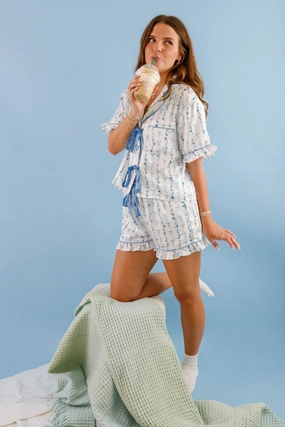 Something About Here Pajama Shorts Classy Fit Perfect Comfort