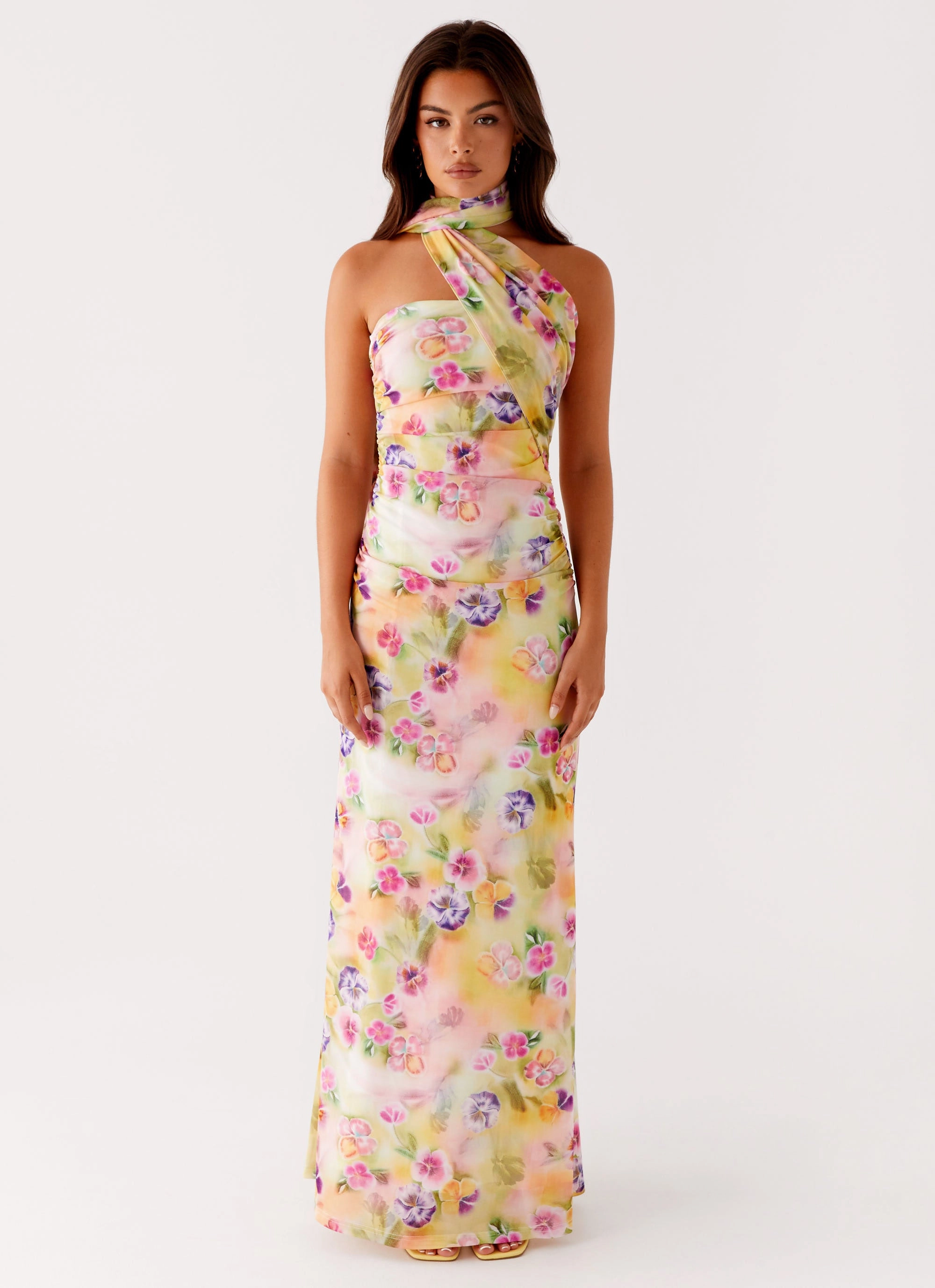 Refined Cut Songbird Maxi Dress - Sunburst Floral