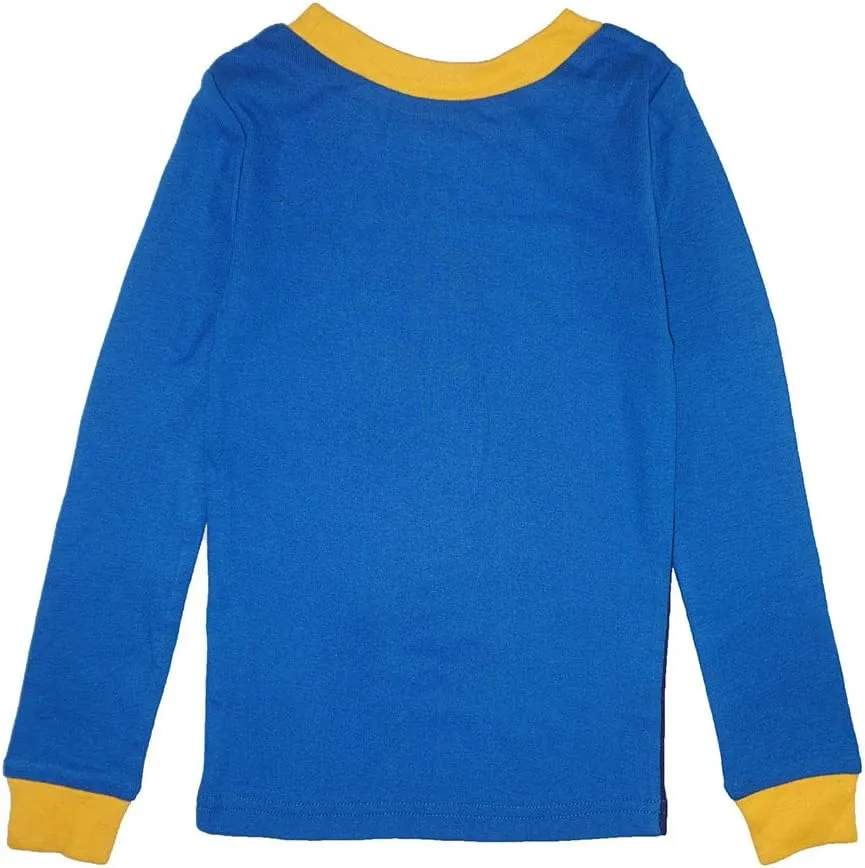 Sonic The Hedgehog Boys' 4 Piece Cotton Pajama