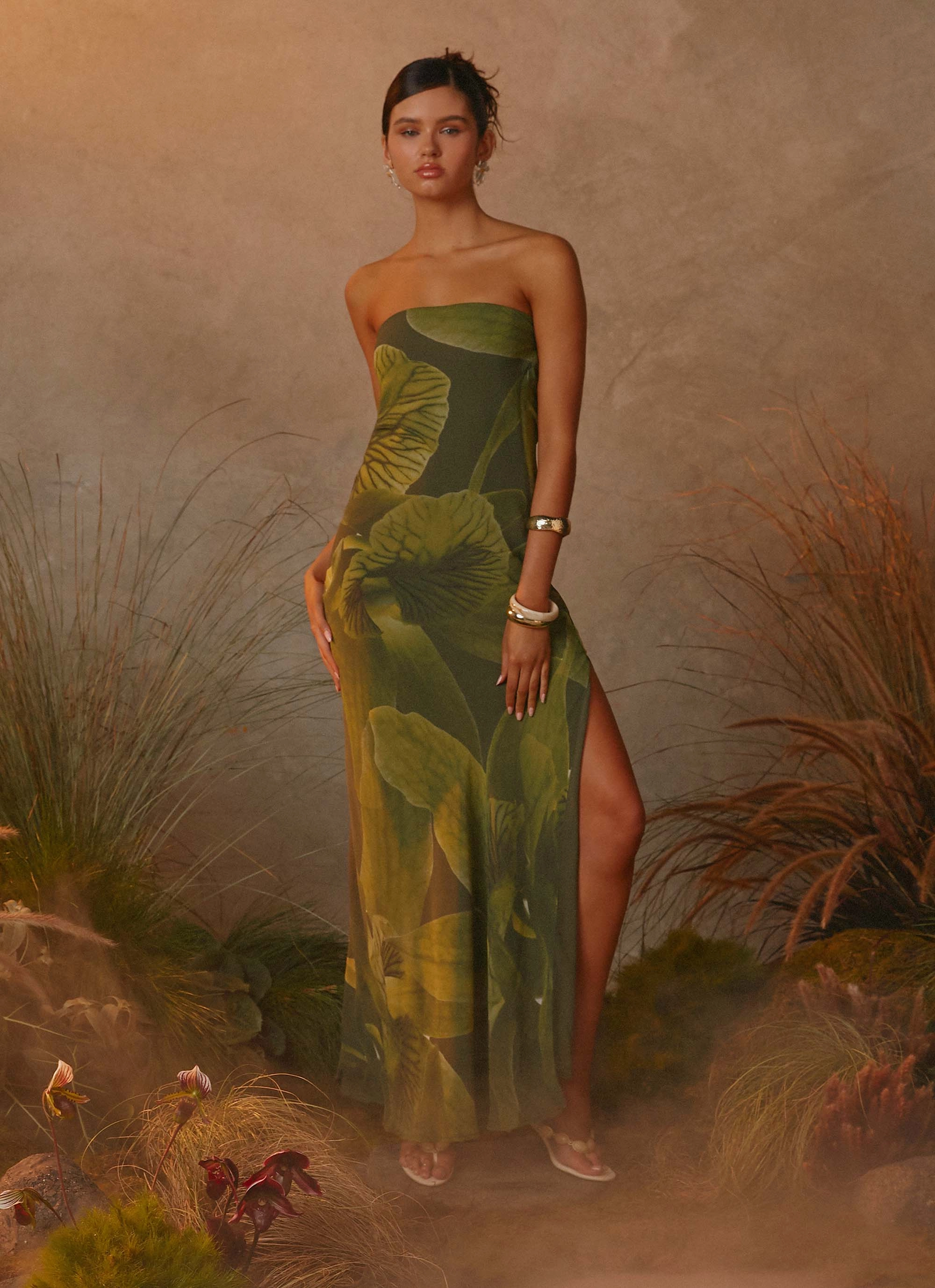Nettle Maxi Dress - Tropic Floral Versatile occasion dress
