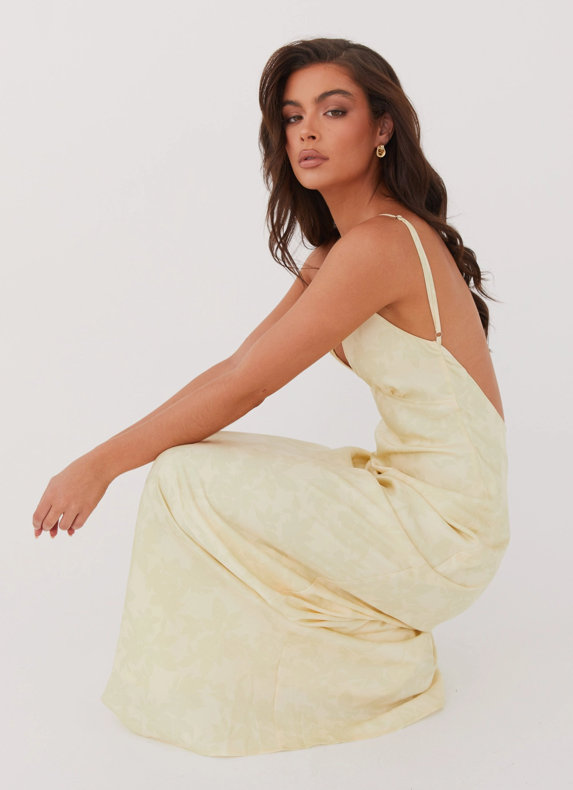 Outfit Core Sorrento Sun Maxi Dress - Yellow Floral