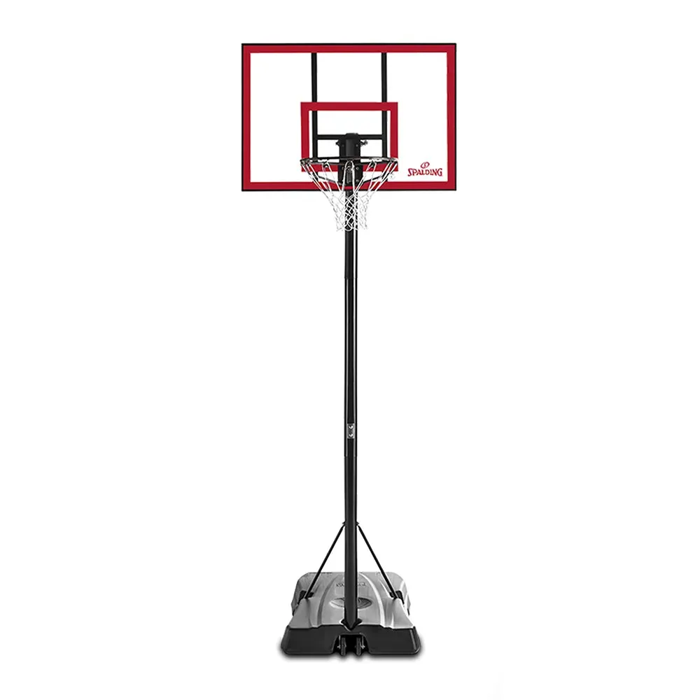 Spalding 44-inch Pro Glide Polycarbonate Portable Basketball Hoop