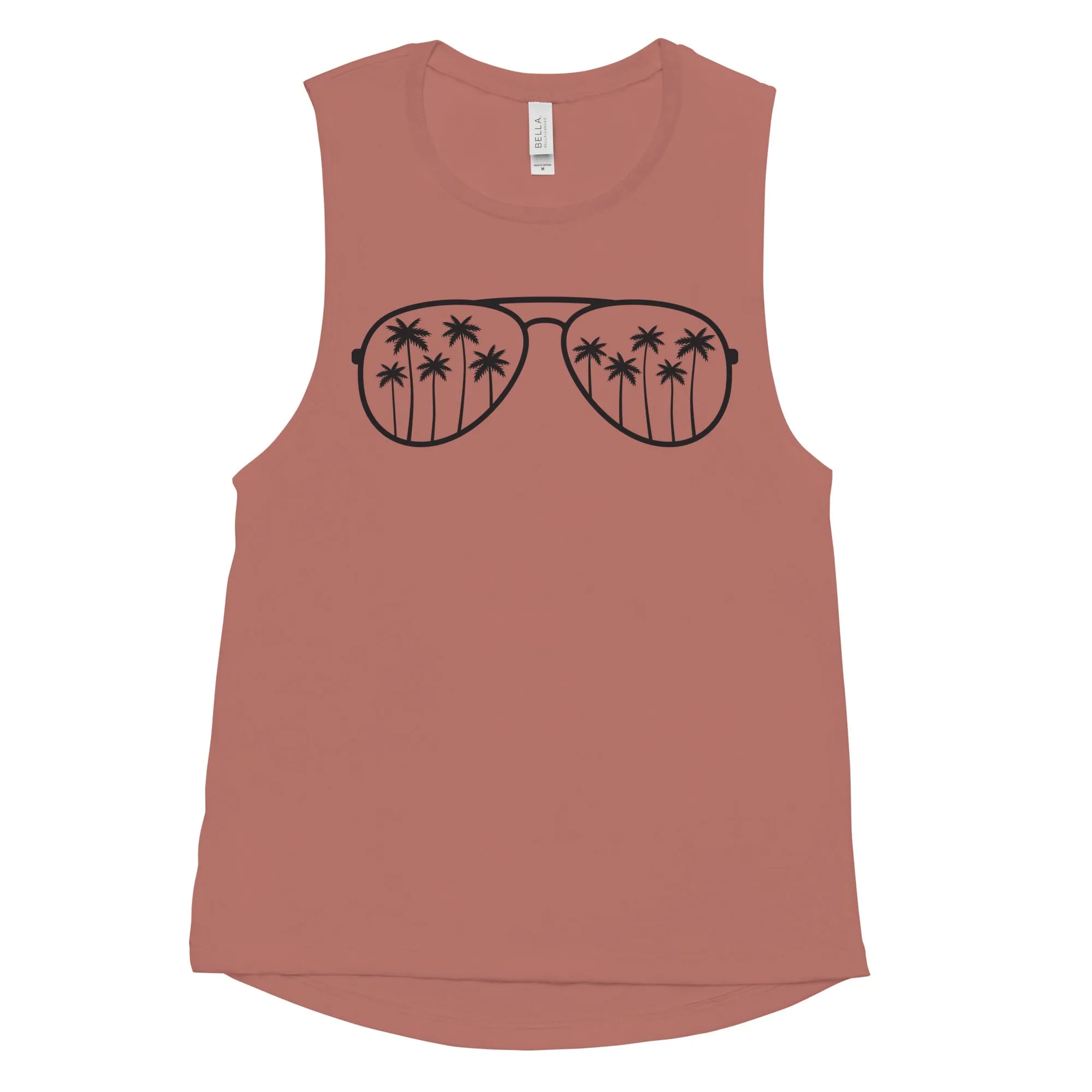 Specks Palm Tank Top, lioness-love