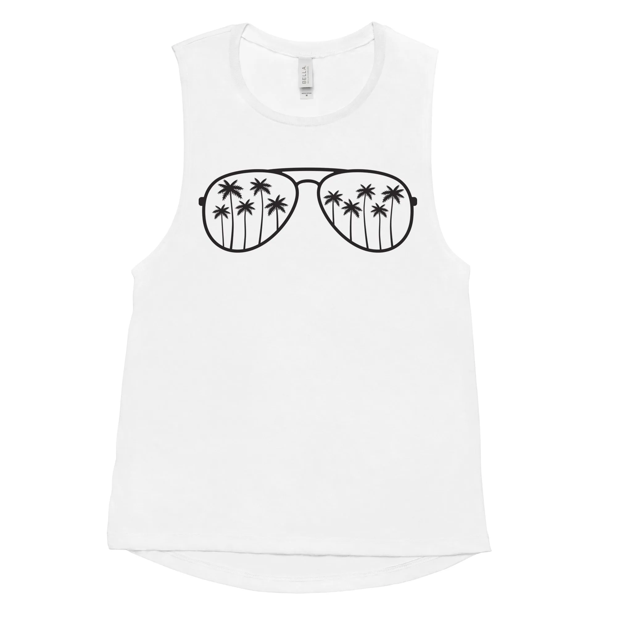 Specks Palm Tank Top, lioness-love