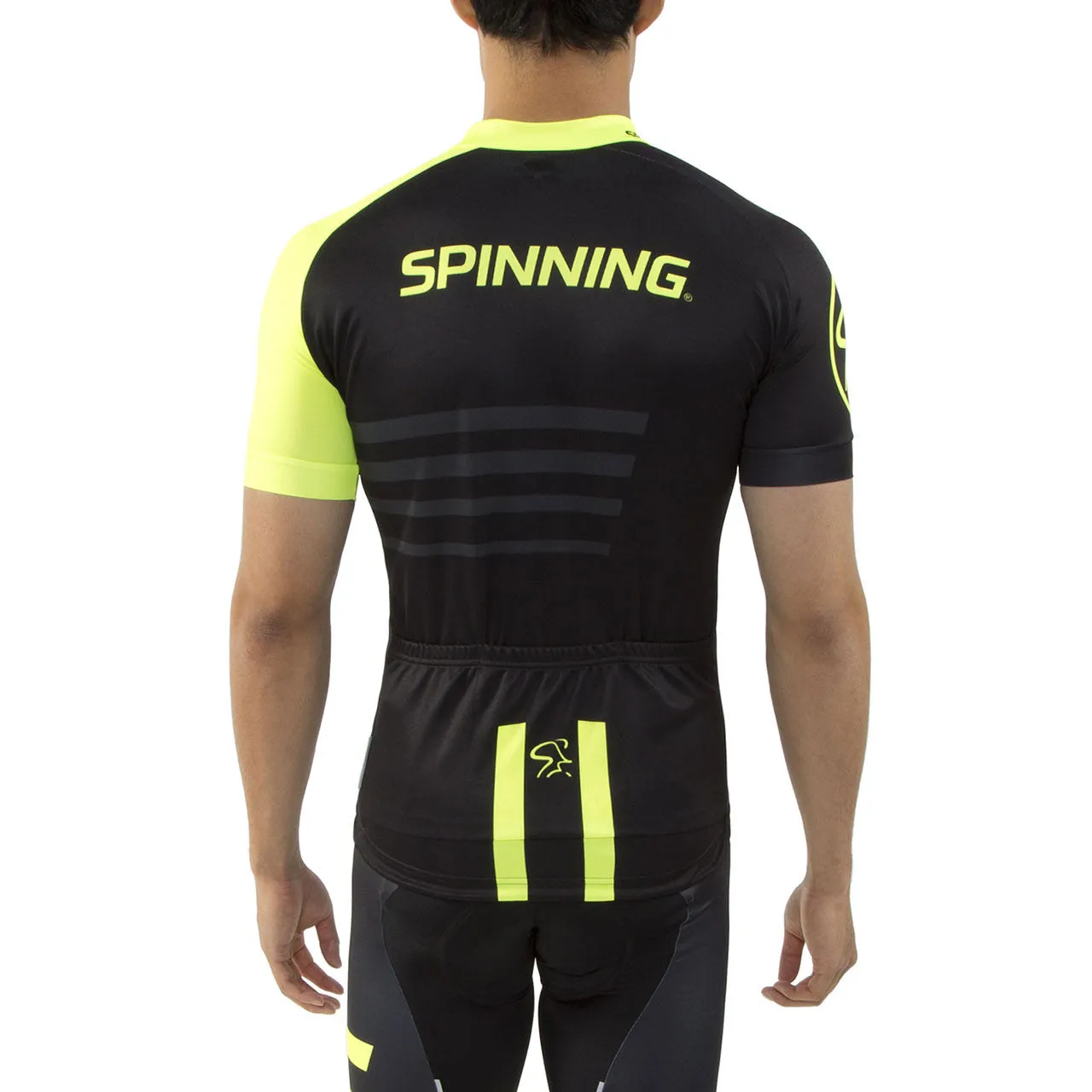 Spinning® Vega Mens Short Sleeve Cycling Jerseys Yellow