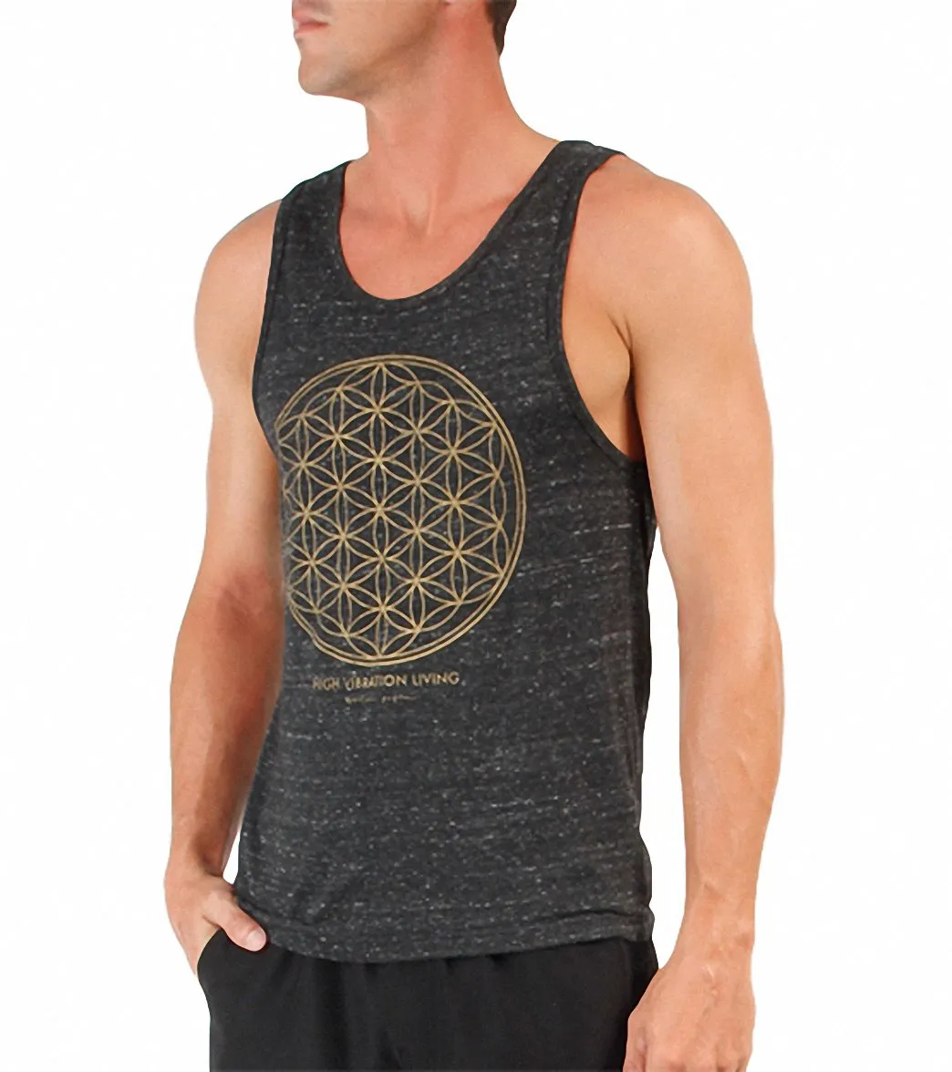 Spiritual Gangster Mandala Triblend Black Tank