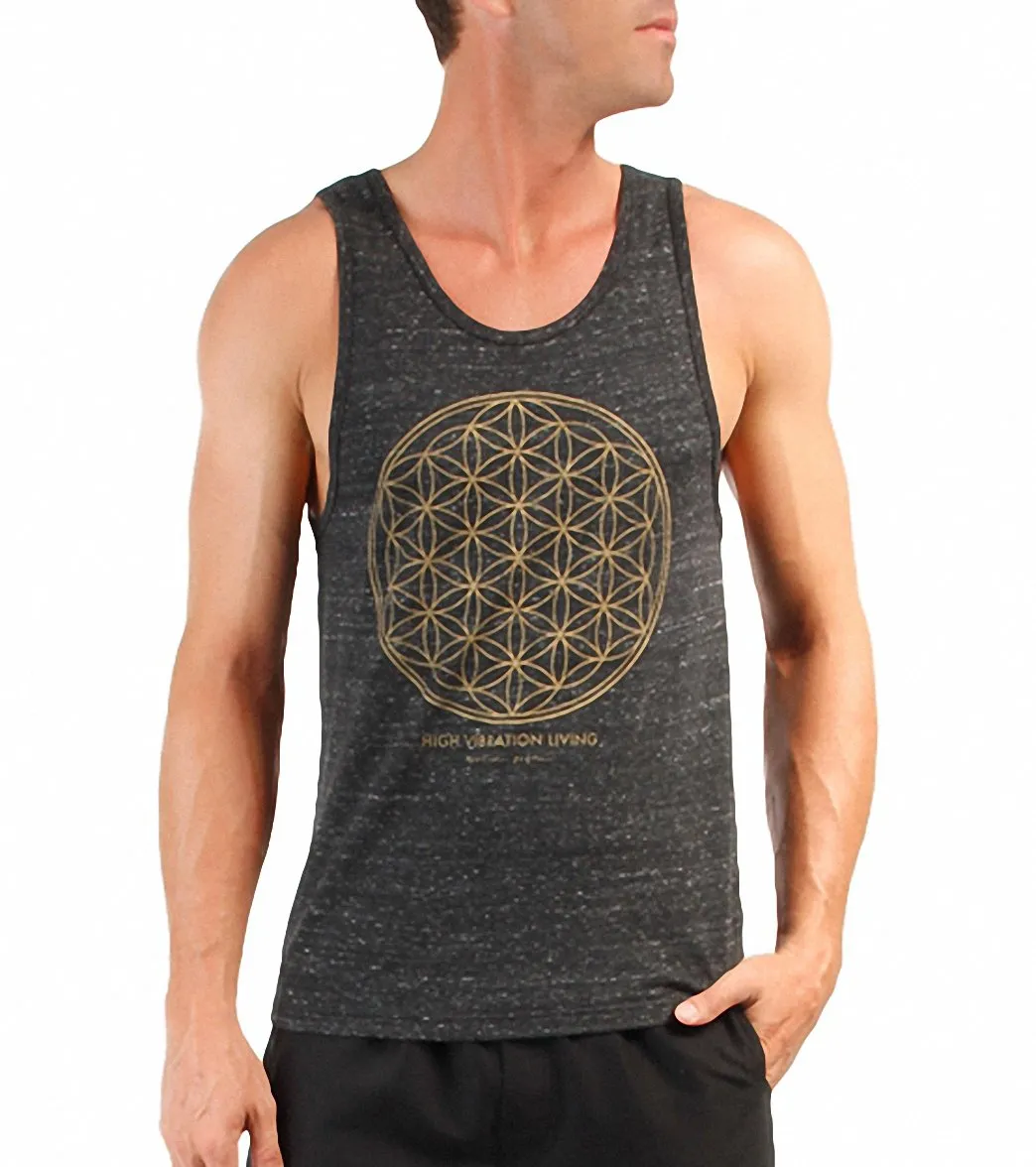 Spiritual Gangster Mandala Triblend Black Tank
