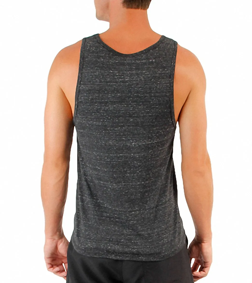 Spiritual Gangster Mandala Triblend Black Tank