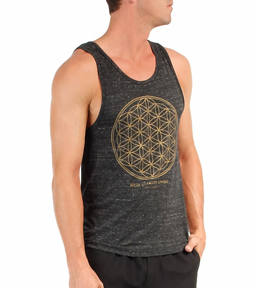 Spiritual Gangster Mandala Triblend Black Tank