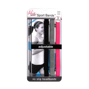 Sport Bands™ - Black, Gray, Pink