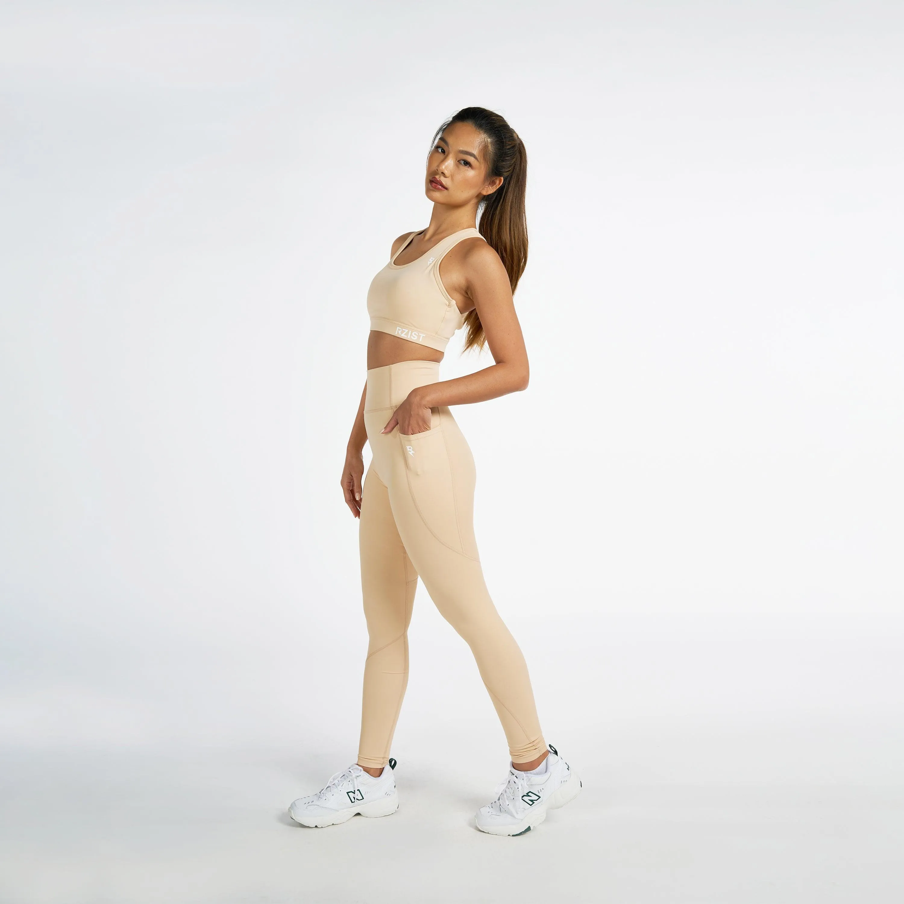Sports Bra - Pastel Yellow