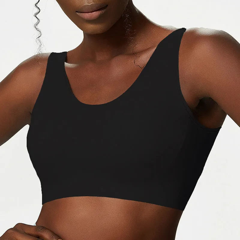 Sports Bra Women Buckle Yoga Bra Sports Bra Seamless Yoga Bra