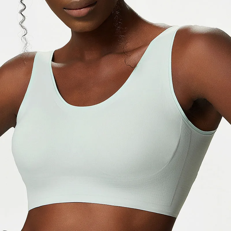 Sports Bra Women Buckle Yoga Bra Sports Bra Seamless Yoga Bra