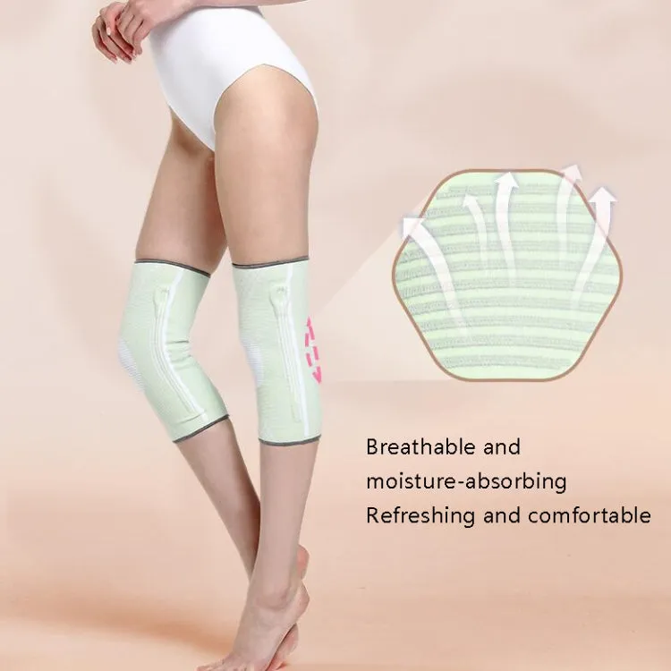 Sports Knee Pads Training Running Knee Thin Protective Cover, Specification: L(Light Gray)