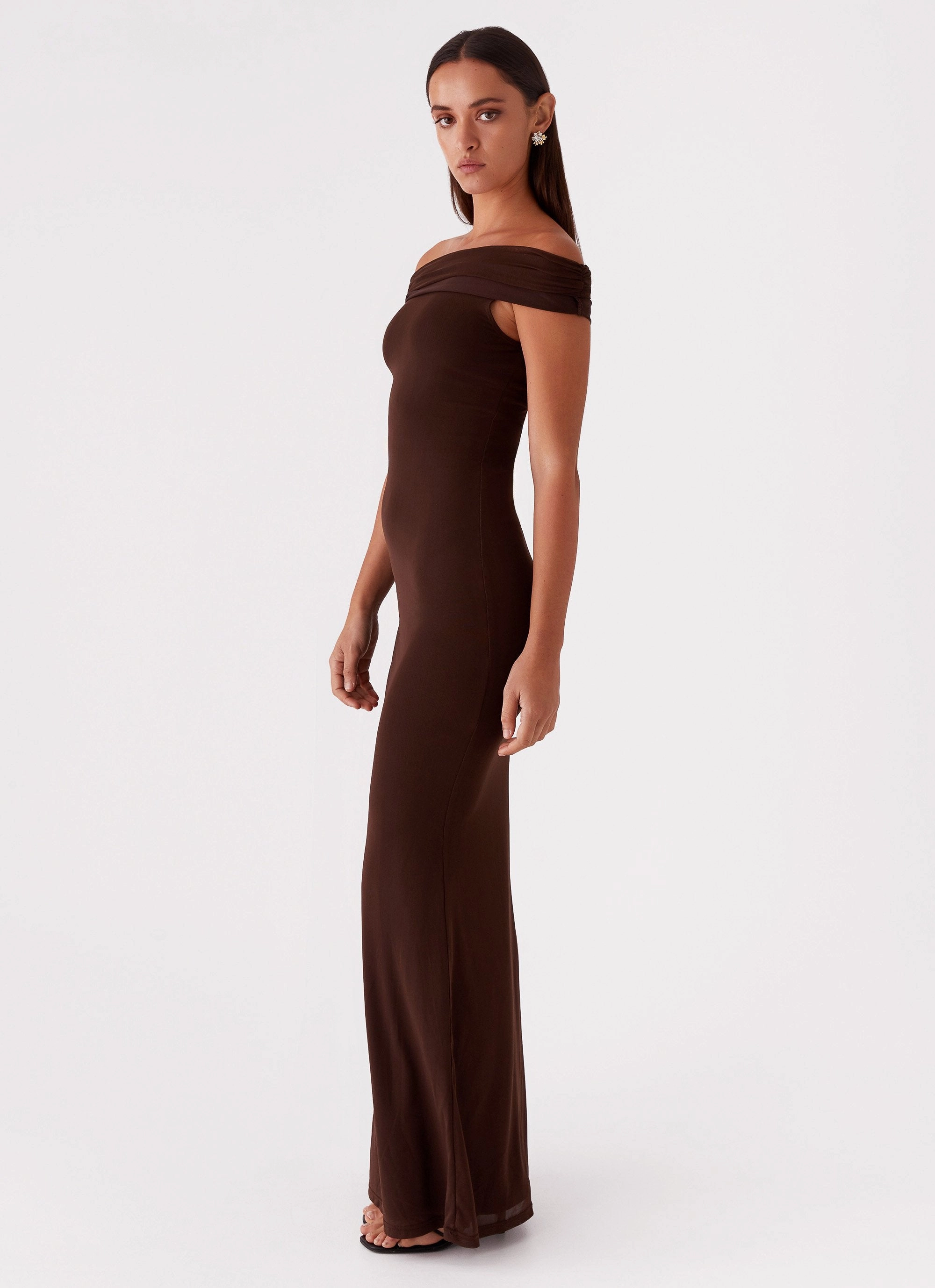 Weekend Casual Marilyn Maxi Dress - Chocolate