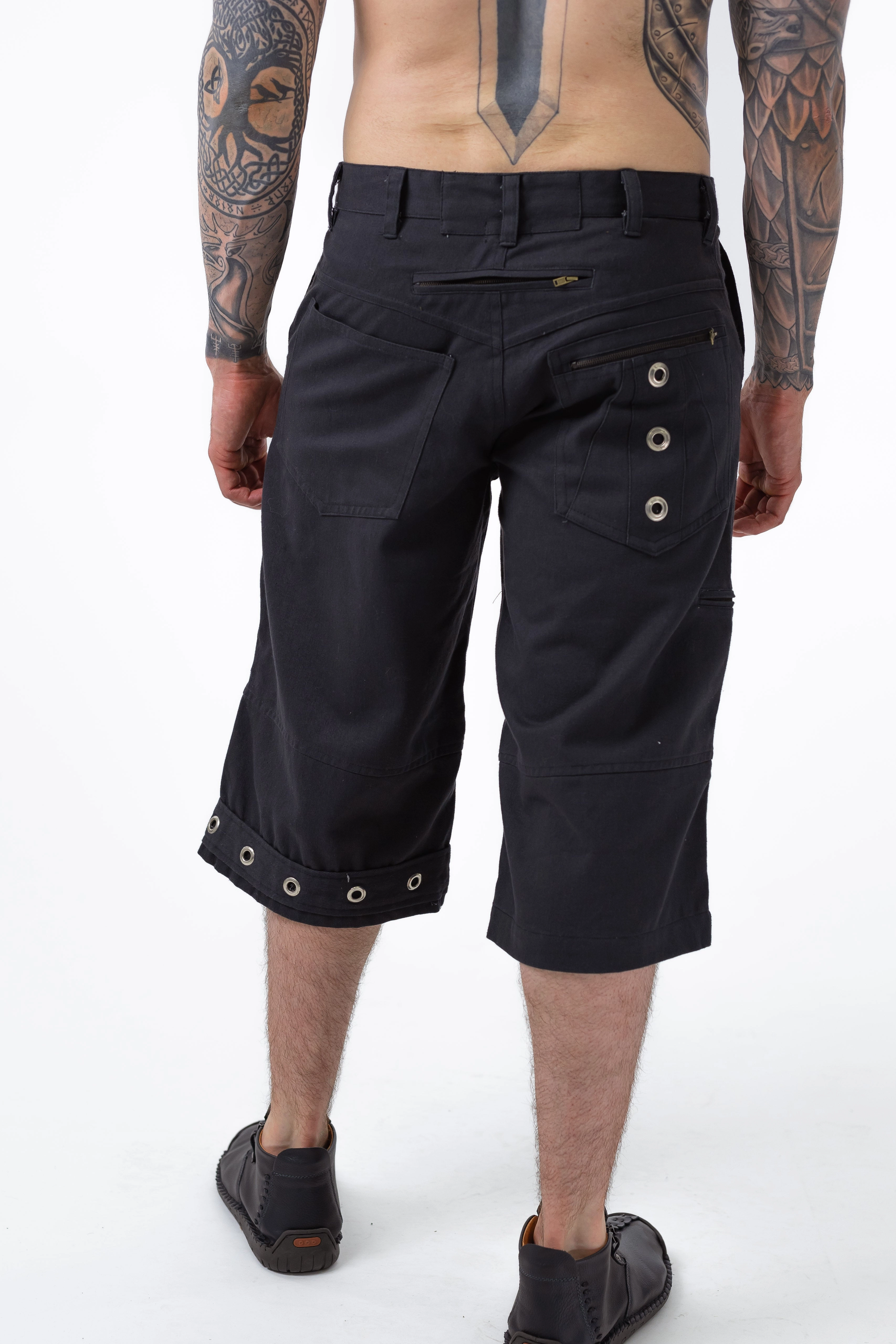 Casual Edge Grommet Shorts