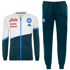 SSC Napoli green training presentation Soccer tracksuit 2020/21 - Kappa