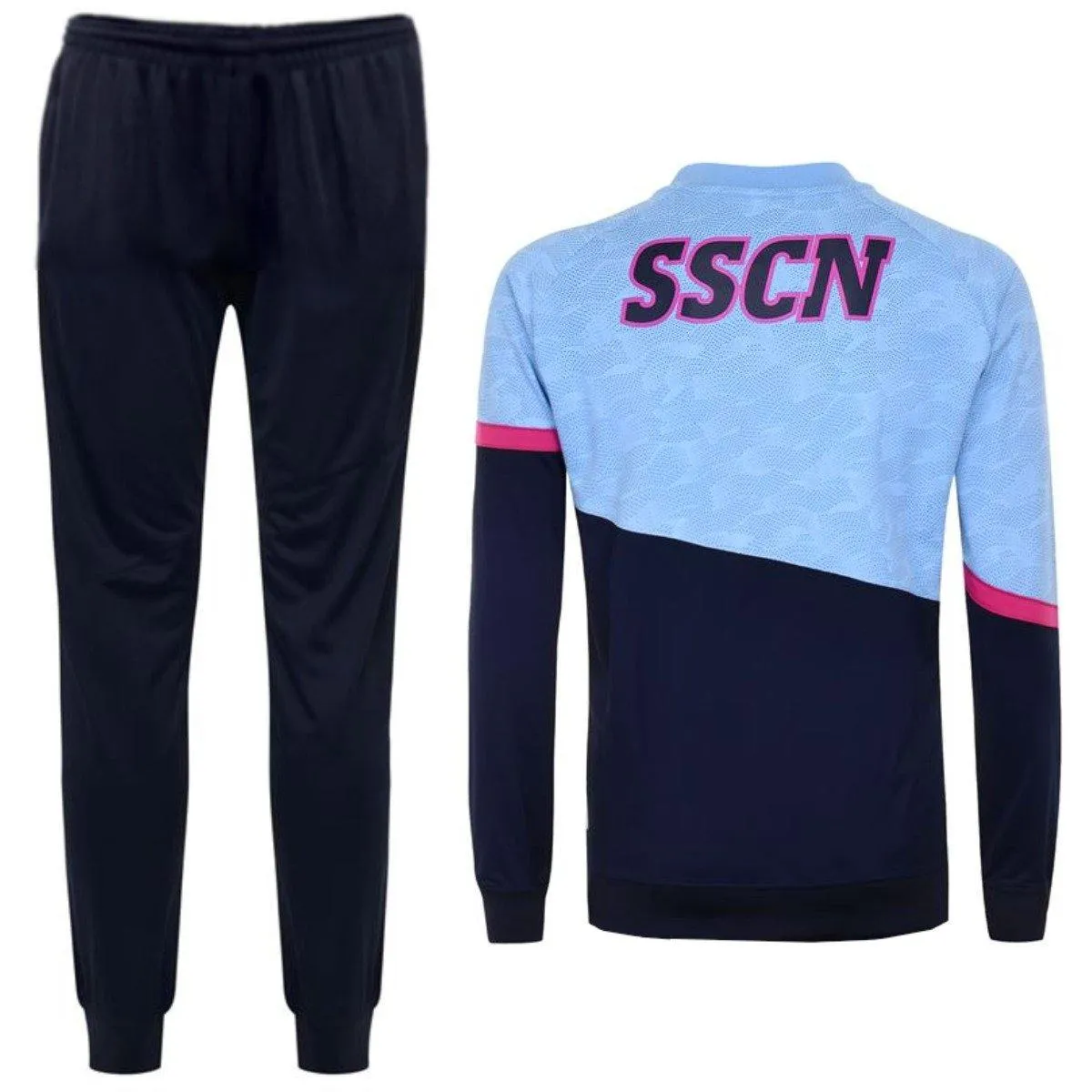 SSC Napoli training presentation Soccer tracksuit 2020/21 - Kappa