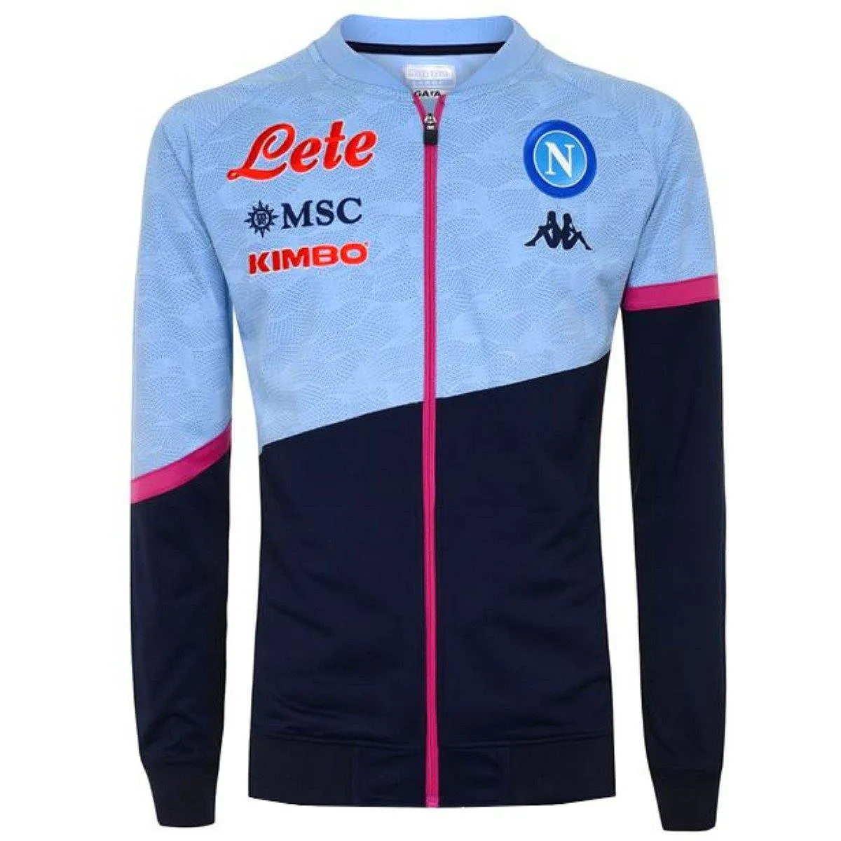 SSC Napoli training presentation Soccer tracksuit 2020/21 - Kappa