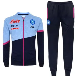 SSC Napoli training presentation Soccer tracksuit 2020/21 - Kappa