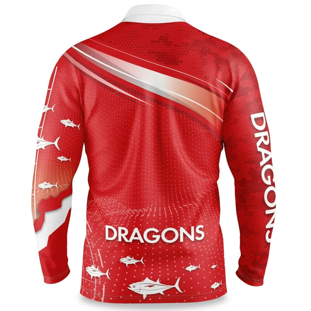 St George Dragons Fishfinder Fishing Shirt