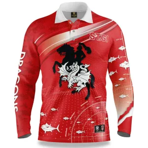 St George Dragons Fishfinder Fishing Shirt